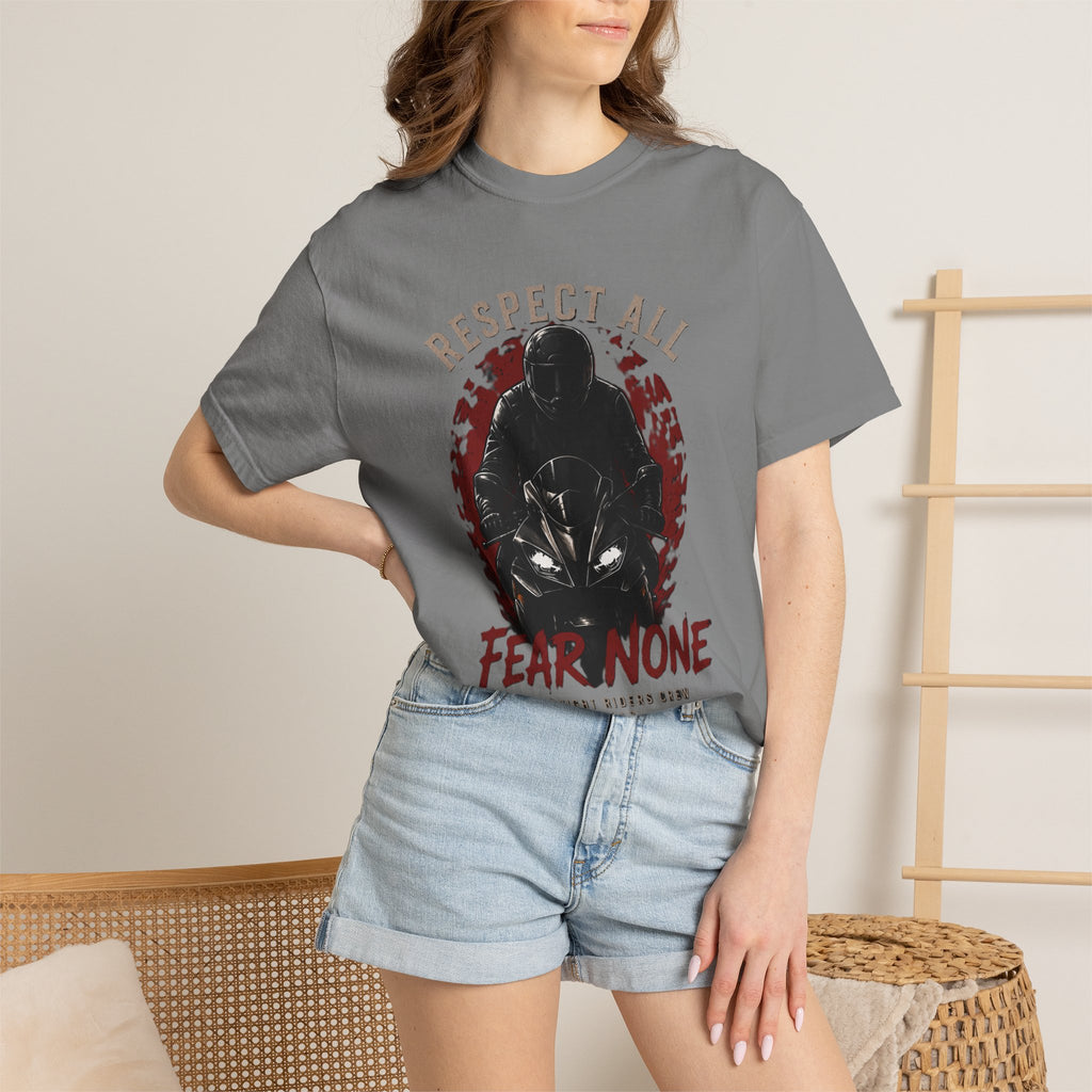 Personalisiertes T-Shirt  Respect All, Fear None