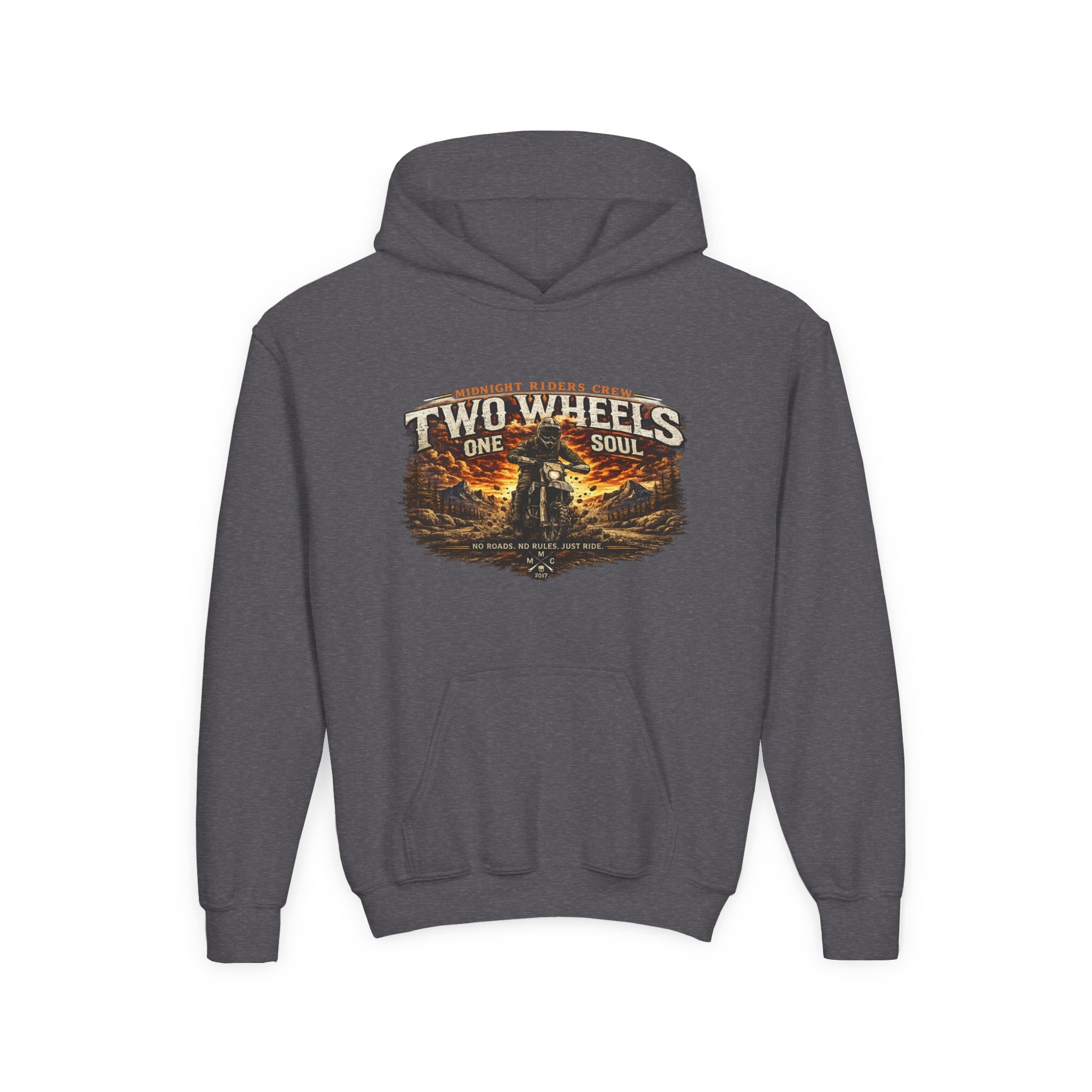 Kinder Hoodie - Two Wheels, One Soul