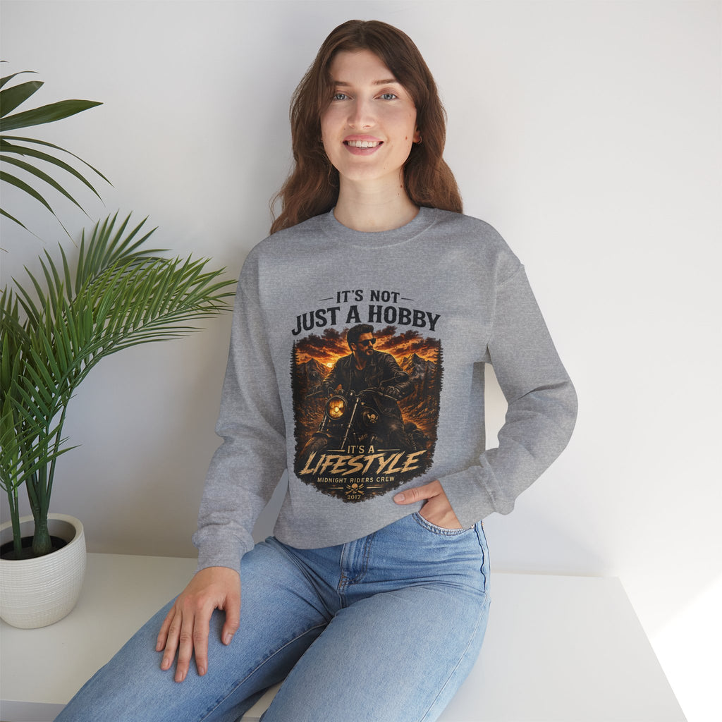 Personalisiertes Sweatshirt - It’s Not Just a Hobby  It’s a Lifestyle - Color