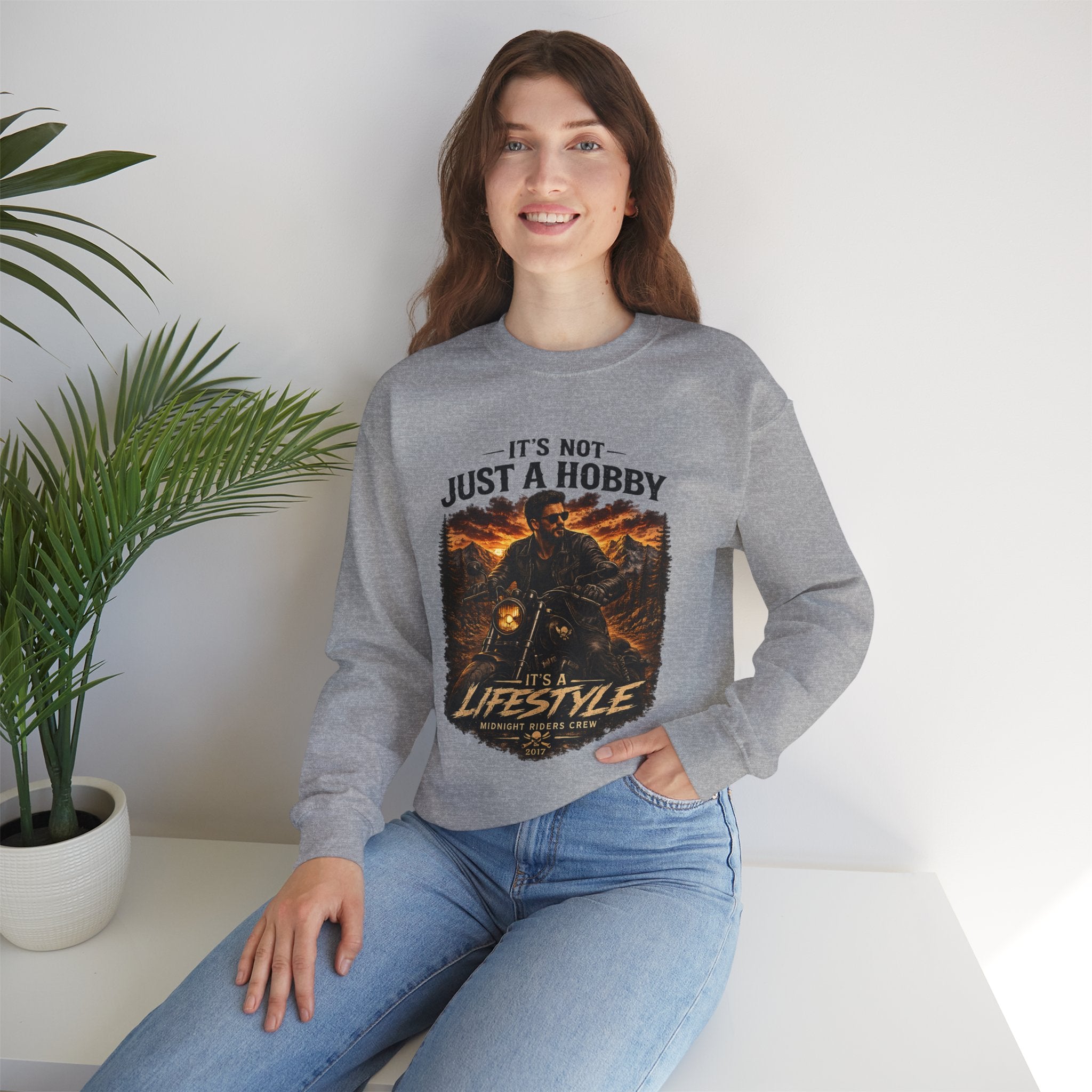 Personalisiertes Sweatshirt - It’s Not Just a Hobby  It’s a Lifestyle - Color
