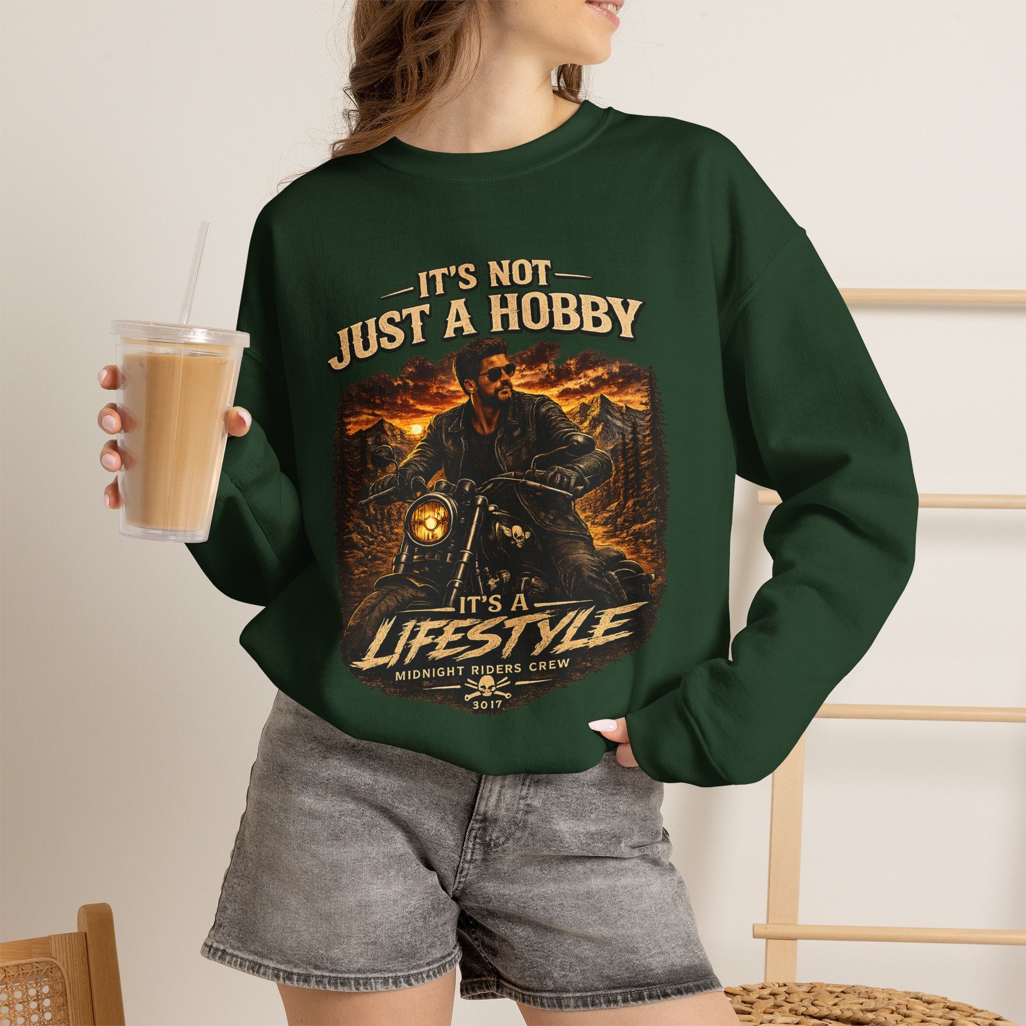 Personalisiertes Sweatshirt - It’s Not Just a Hobby  It’s a Lifestyle - Color