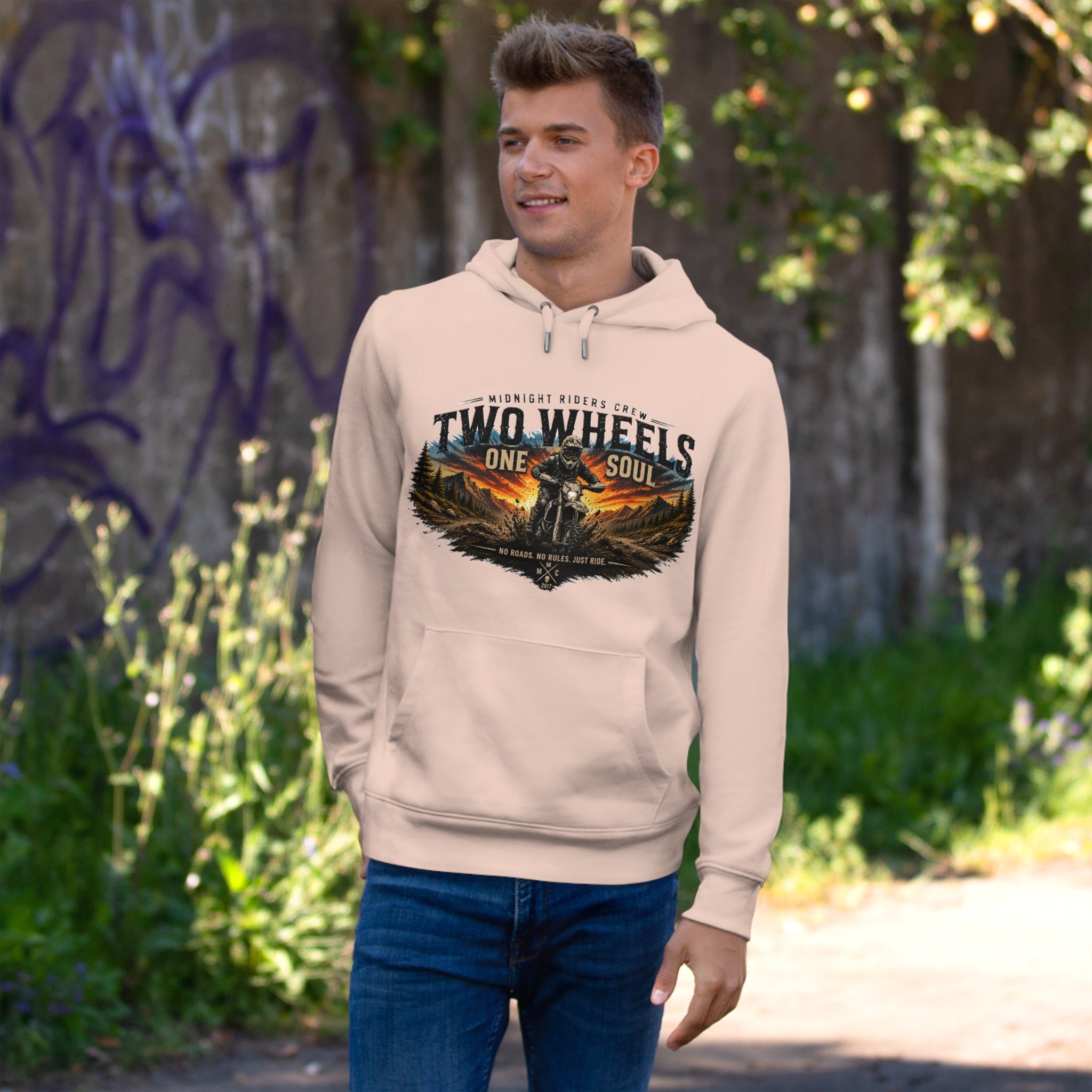 Hoodie - Two Wheels  One Soul