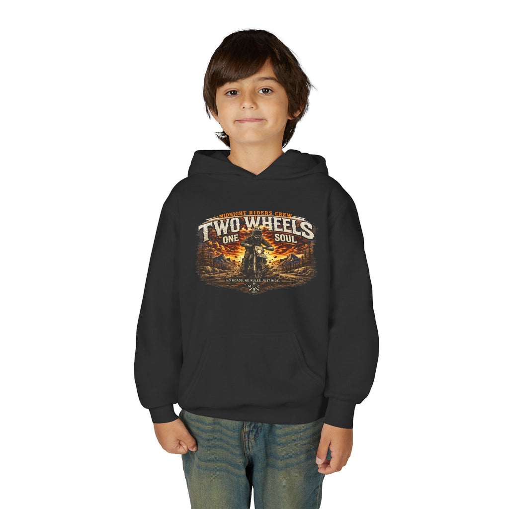 Kinder Hoodie - Two Wheels, One Soul