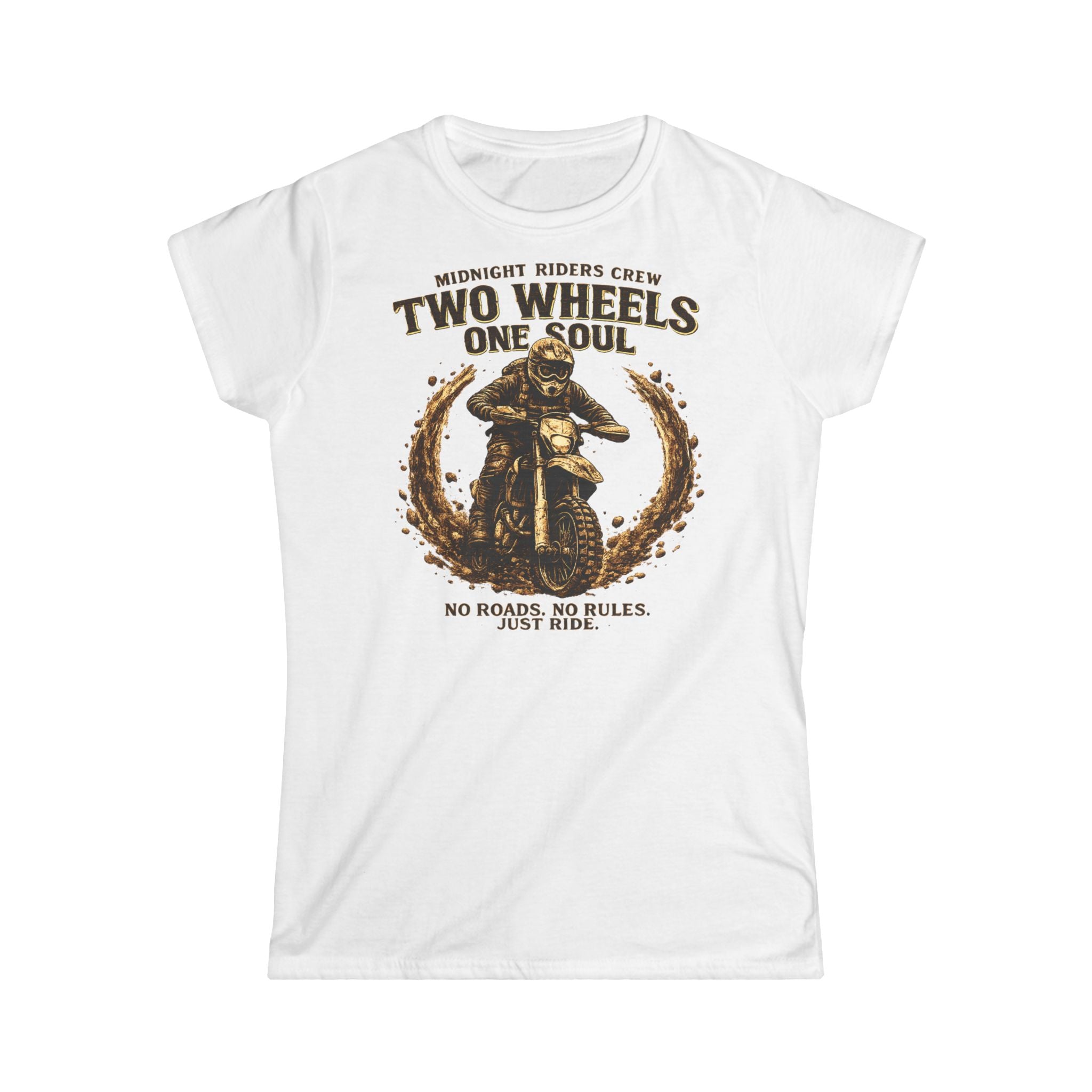 Personalisiertes Damen T-Shirt - Two Wheels One Soul