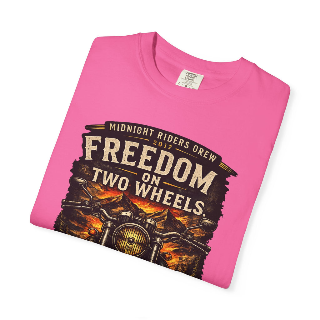 T-Shirt - Freedom on Two Wheels  Leave Worries Behind