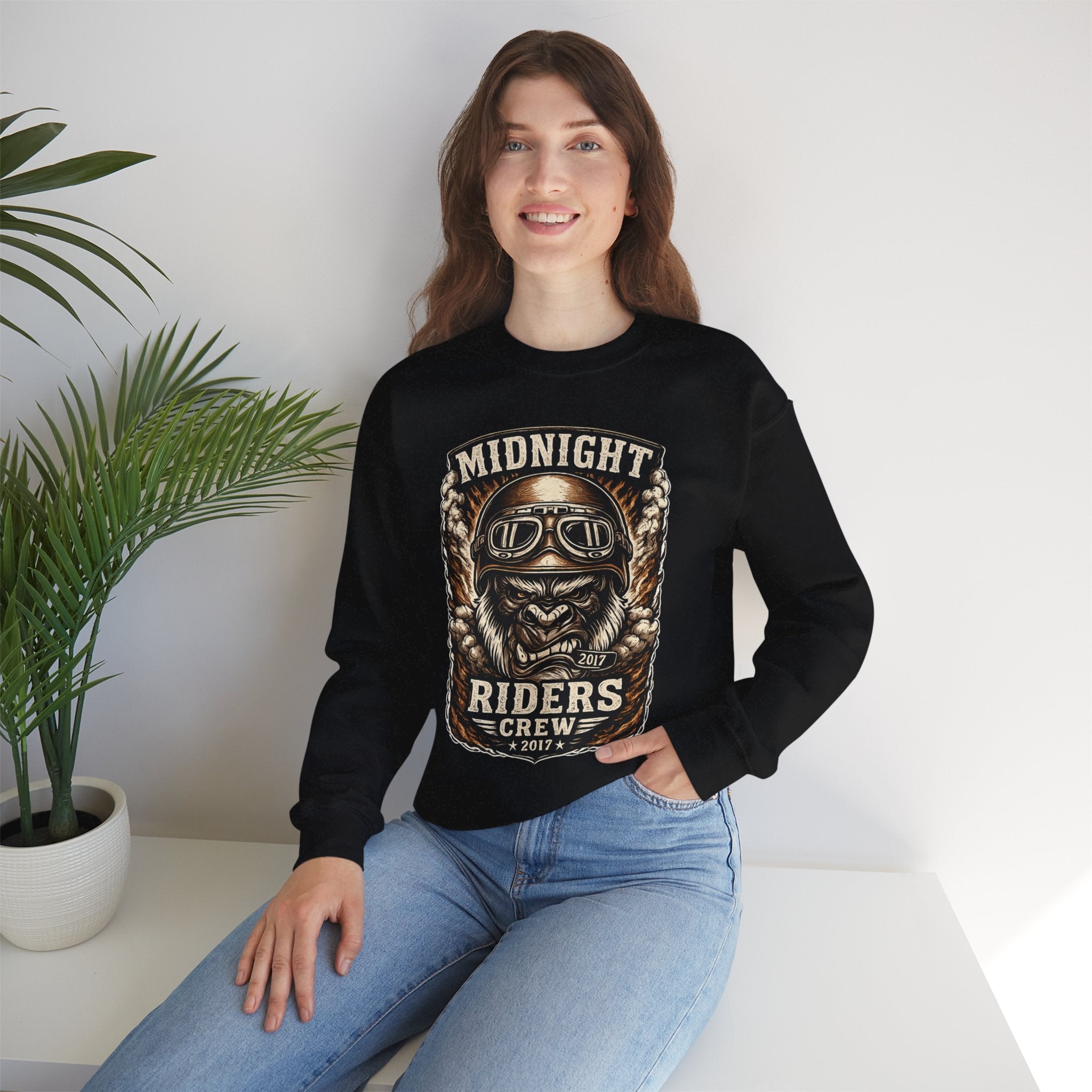 Personalisiertes Sweatshirt - Midnight Riders Crew 2017