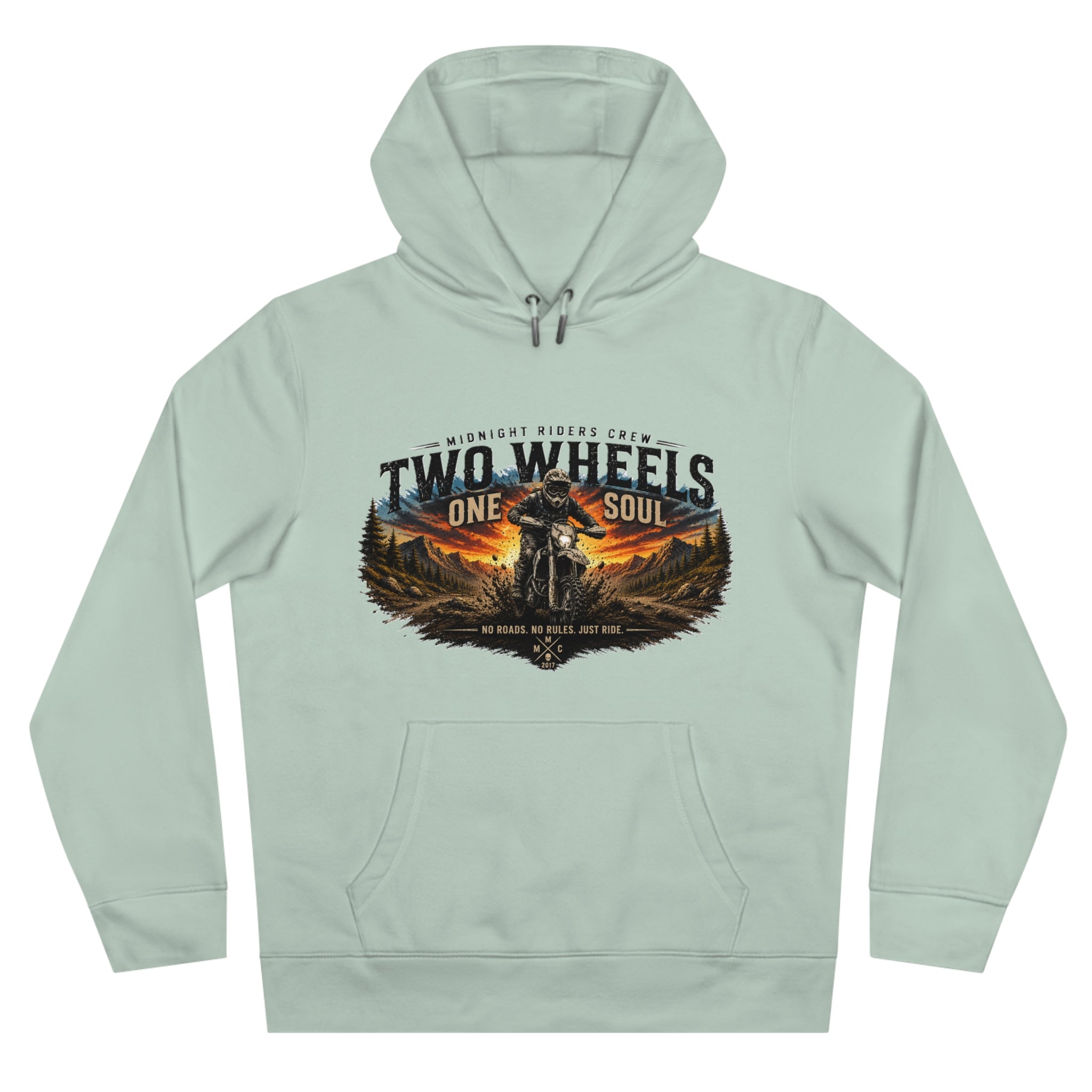 Hoodie - Two Wheels  One Soul