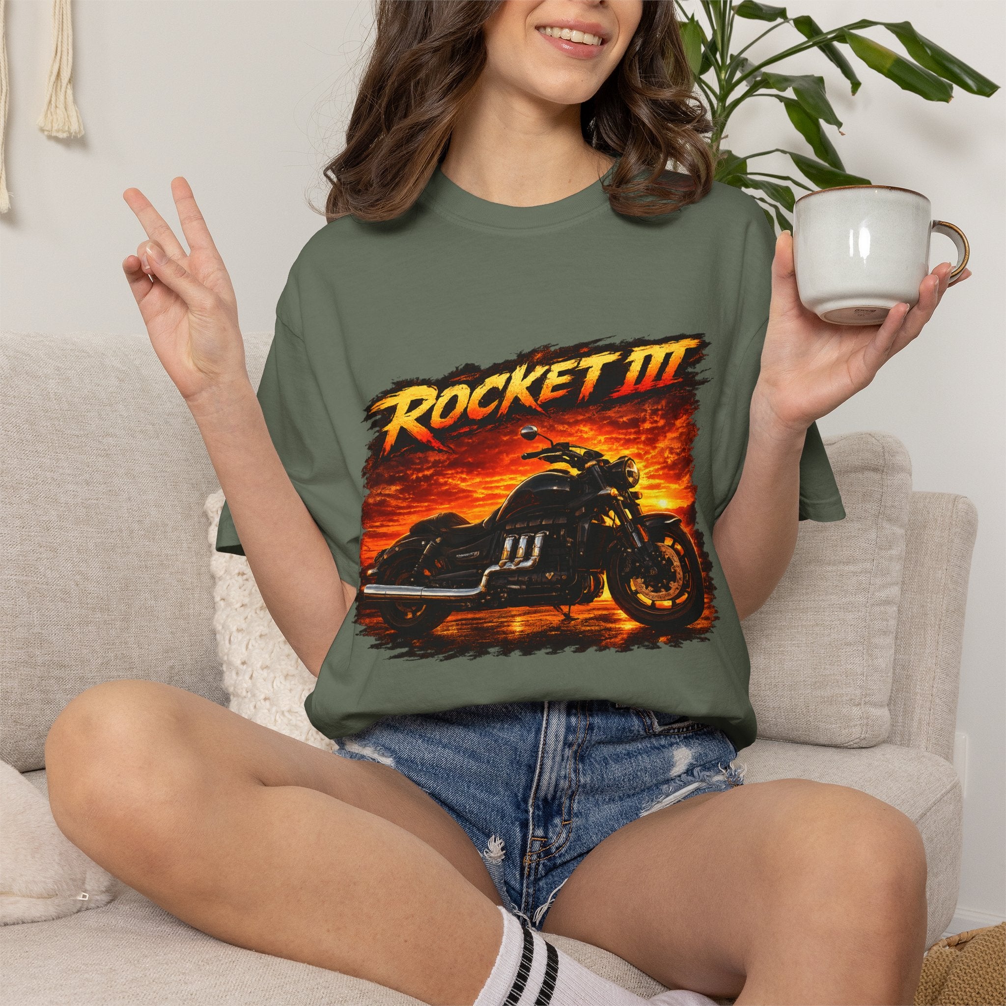 Personalisiertes T-Shirt - Triumph Rocket III
