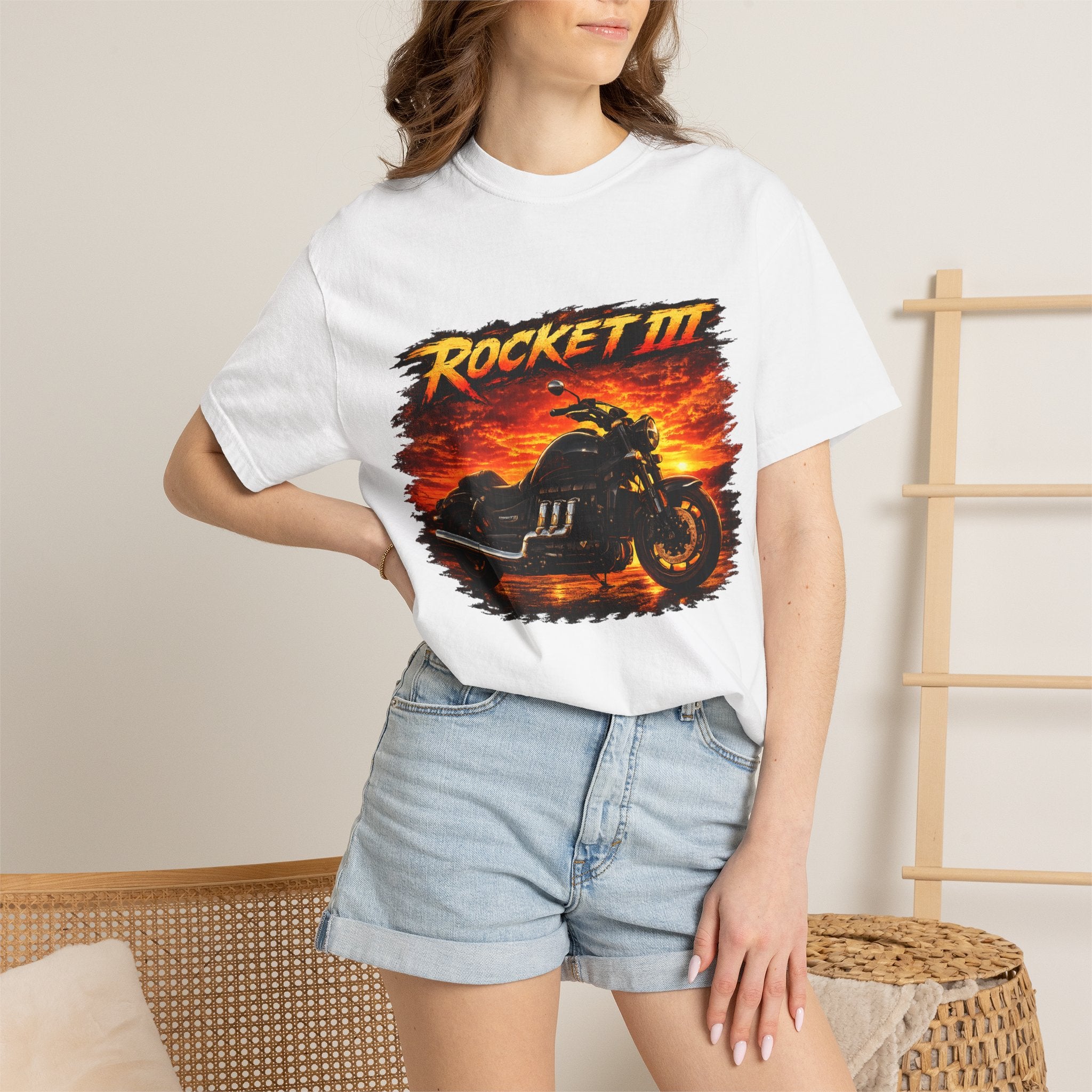 Personalisiertes T-Shirt - Triumph Rocket III