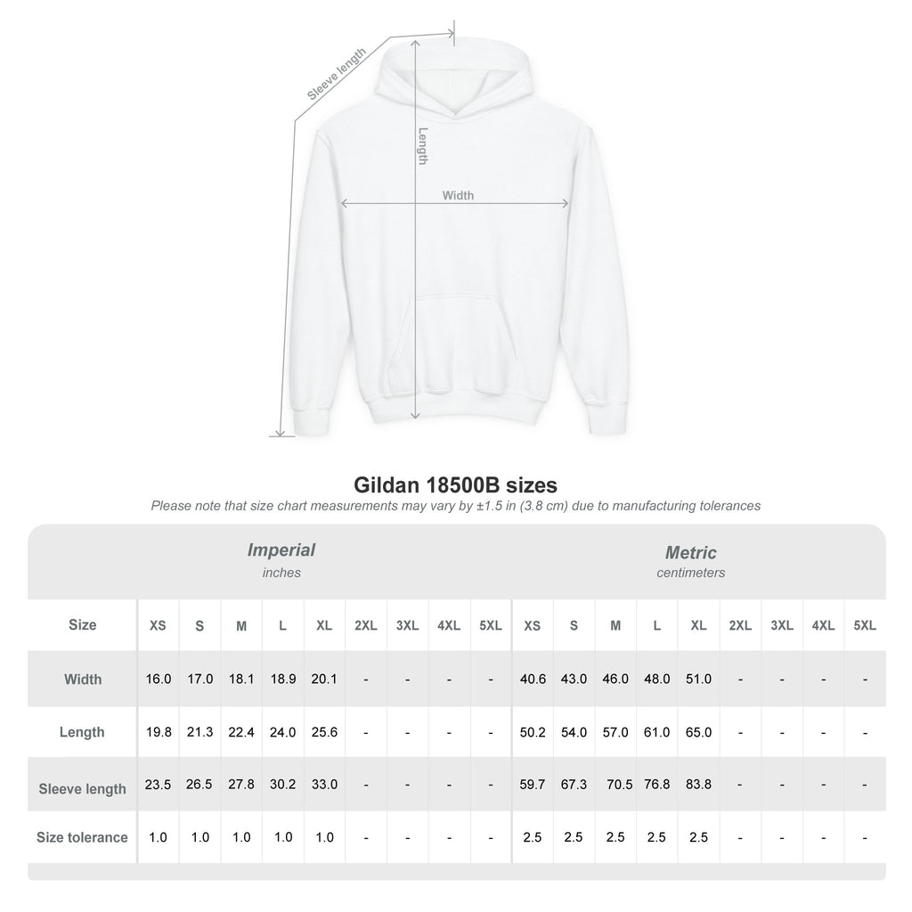 Personalisierter Kinder Hoodie - Two Wheels One Soul
