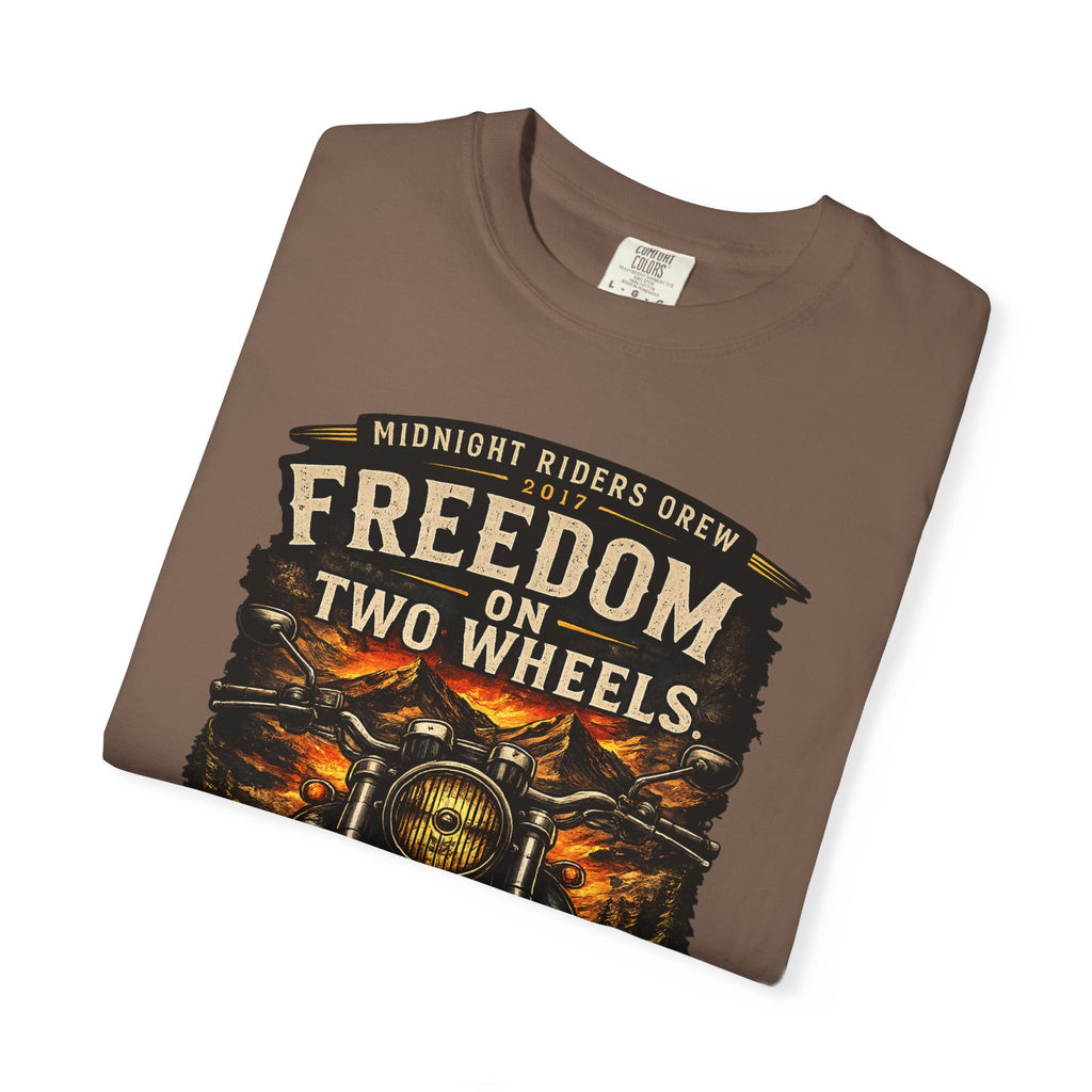 T-Shirt - Freedom on Two Wheels  Leave Worries Behind