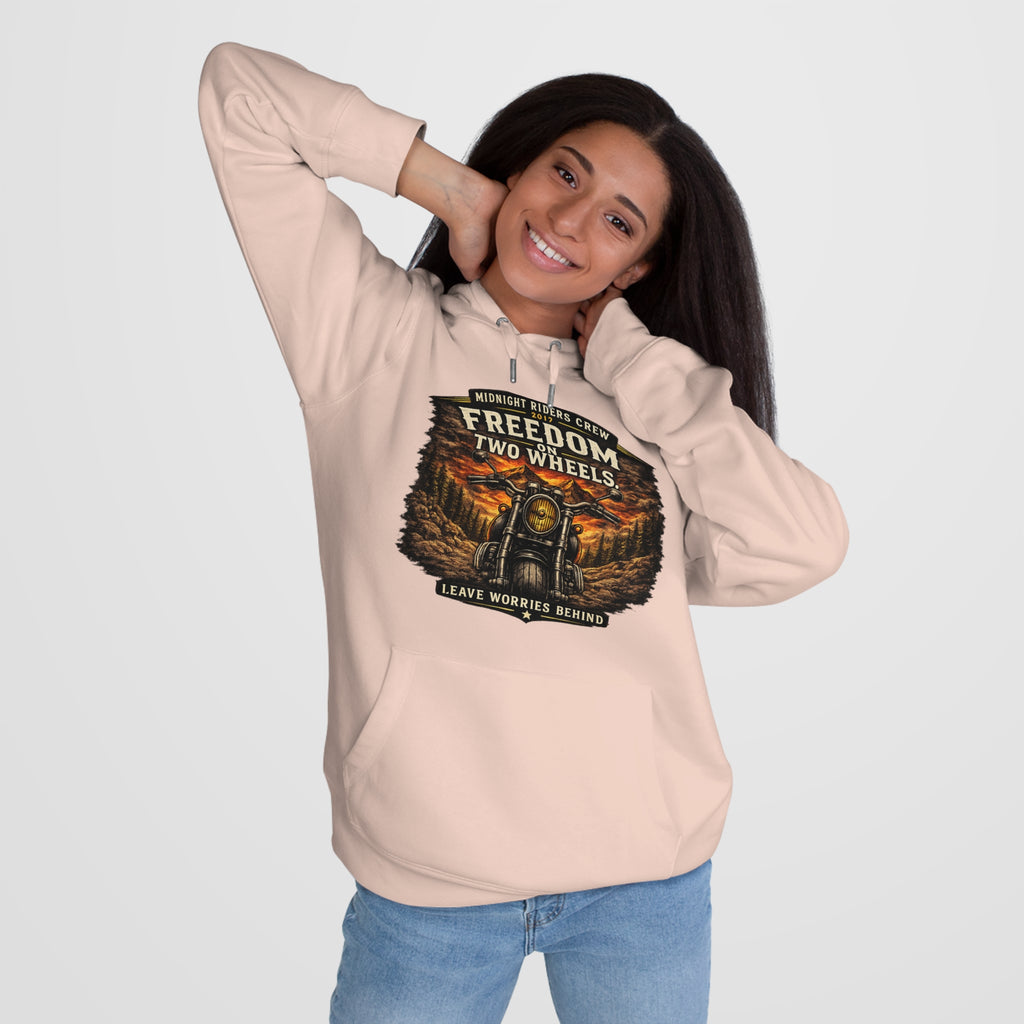 Personalisierter Hoodie - Two Wheels  One Soul