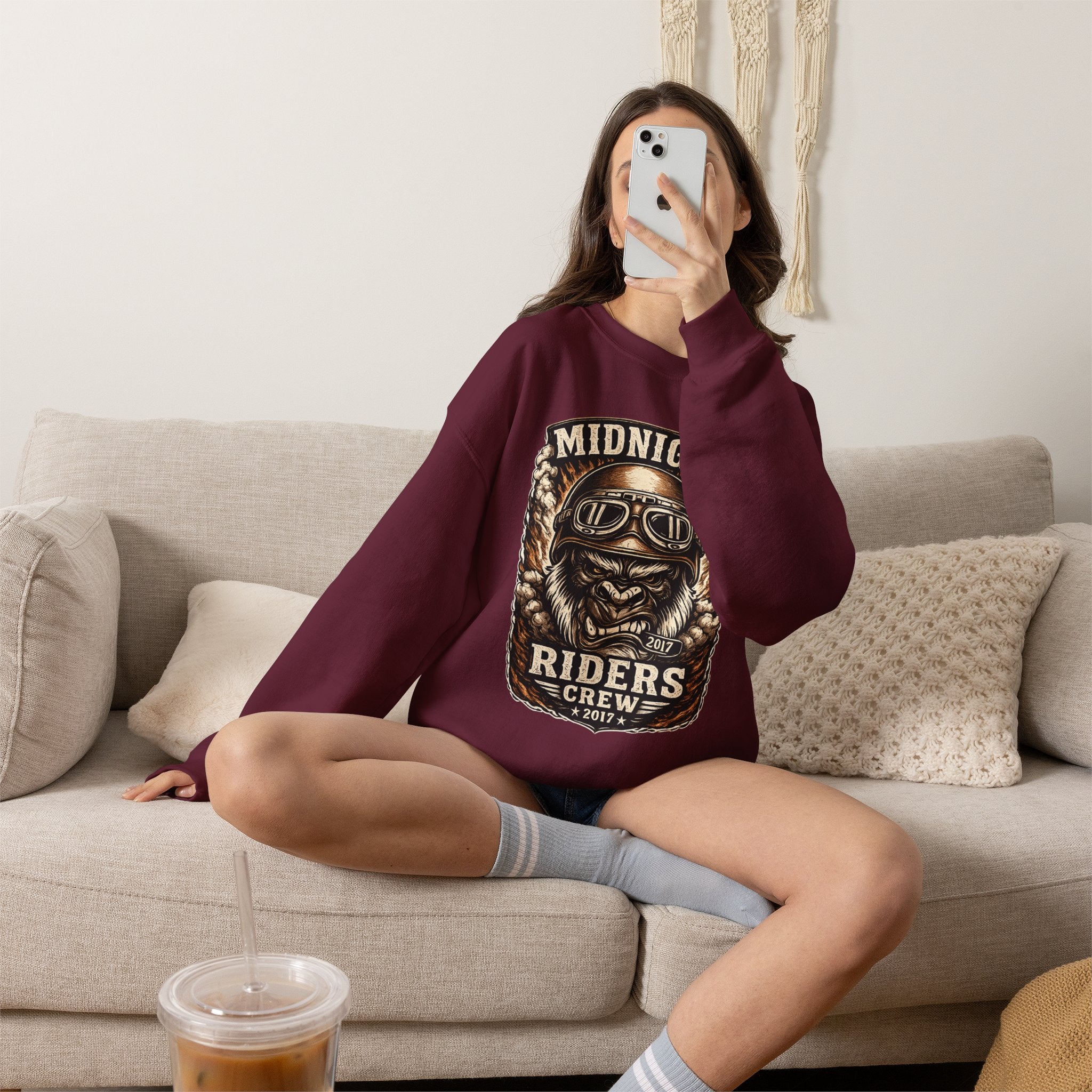 Sweatshirt - Midnight Riders Crew 2017