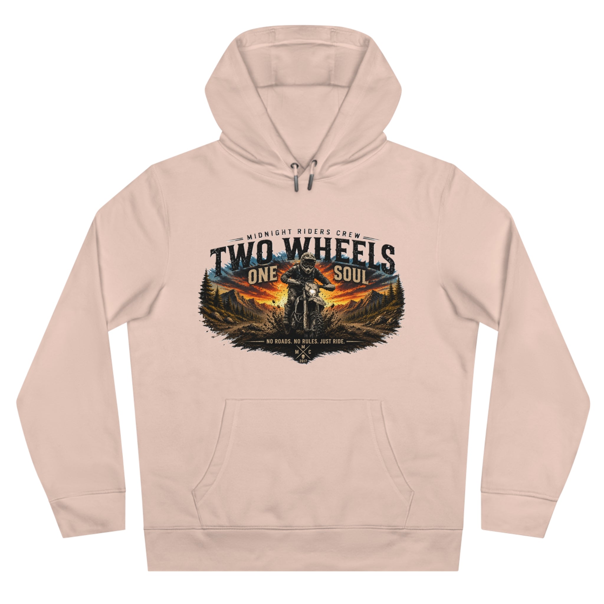 Personalisierter Hoodie - Two Wheels, One Soul