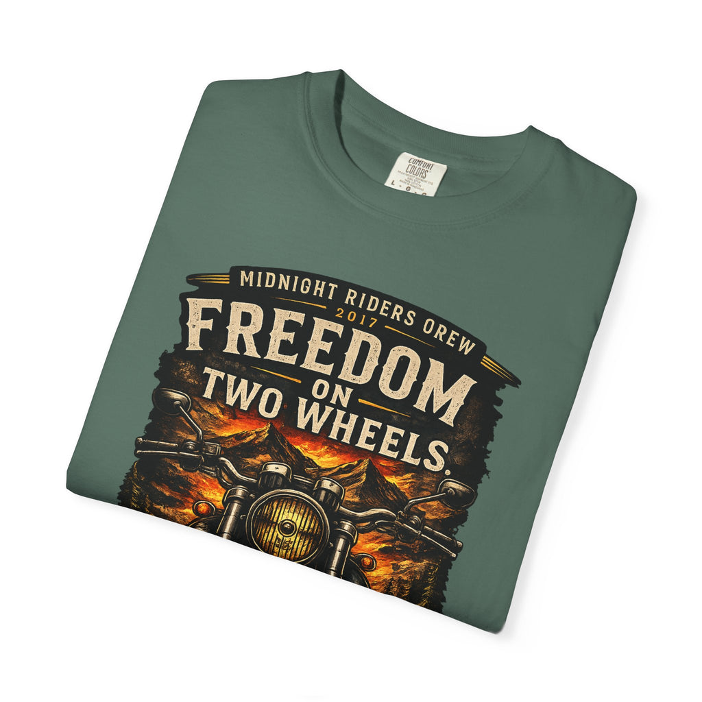 T-Shirt - Freedom on Two Wheels  Leave Worries Behind