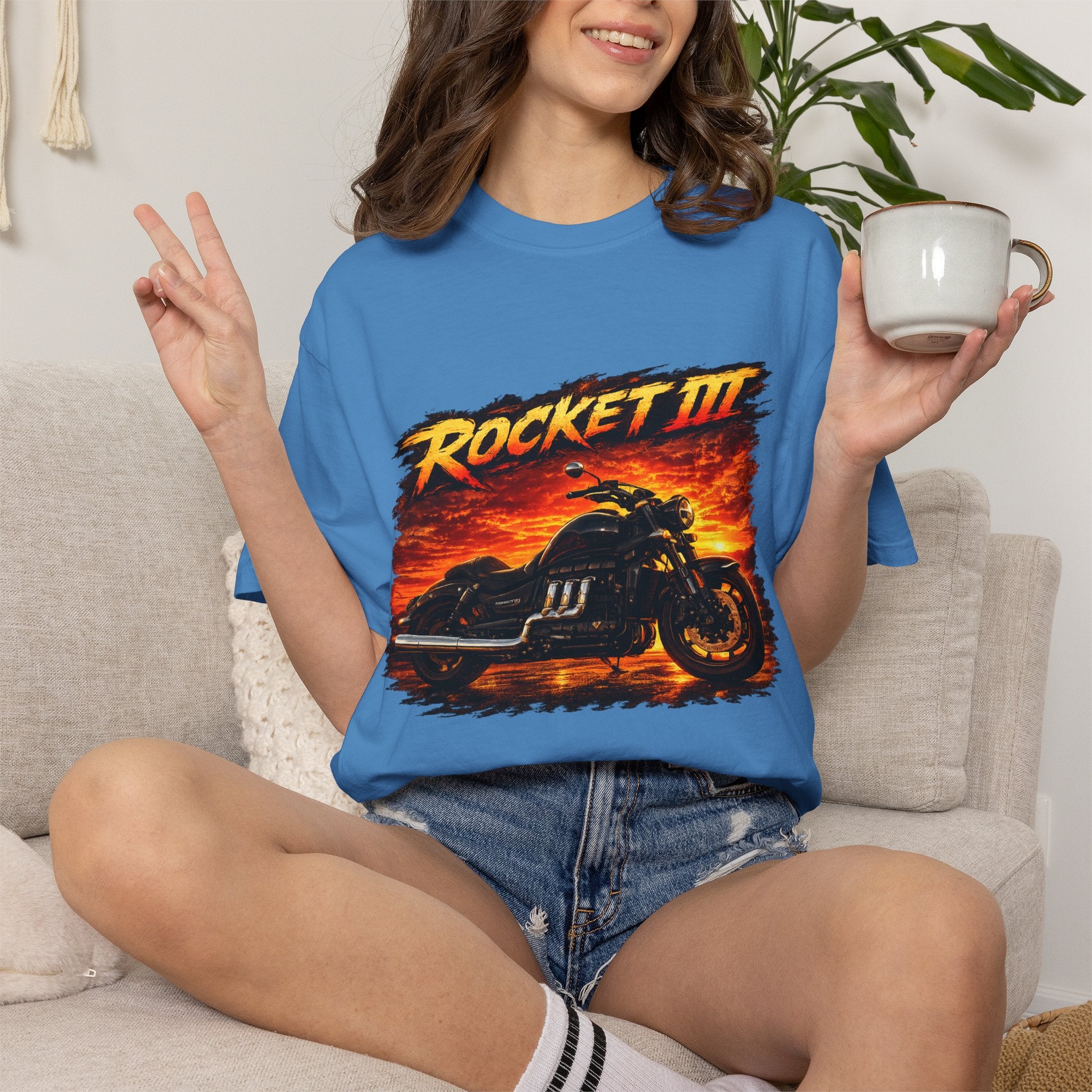Personalisiertes T-Shirt - Triumph Rocket III