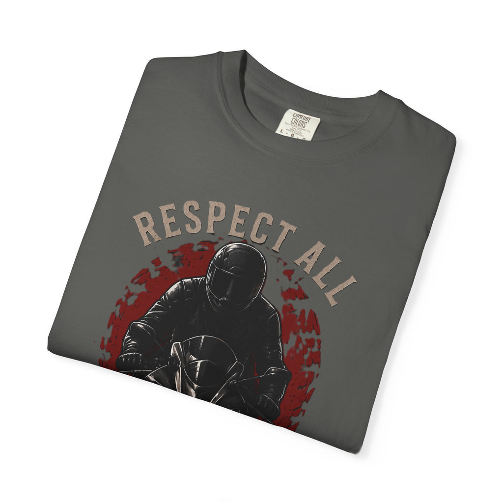 Personalisiertes T-Shirt  Respect All, Fear None