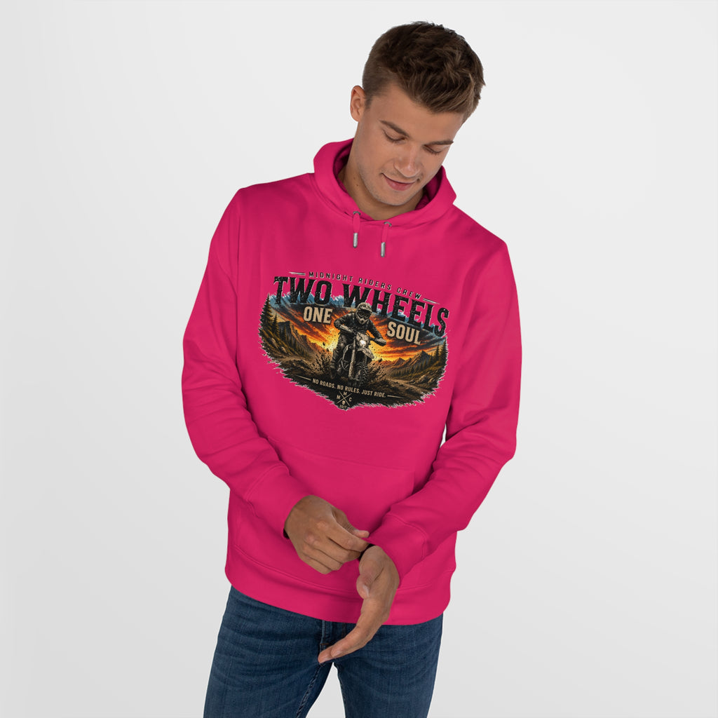 Personalisierter Hoodie - Two Wheels, One Soul