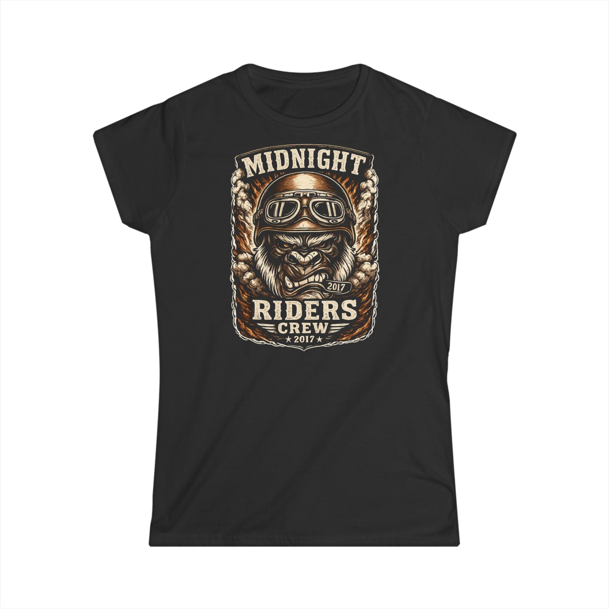 Personalisiertes Damen T-Shirt - Midnight Riders Crew 2017