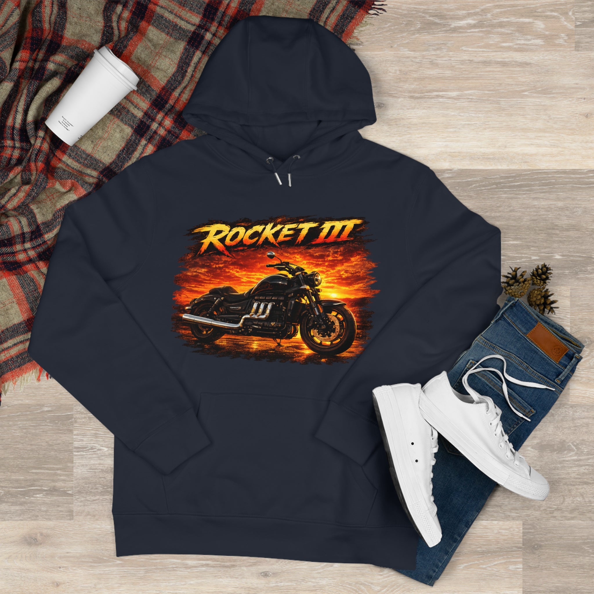 Personalisierter Hoodie - Triumph Rocket III