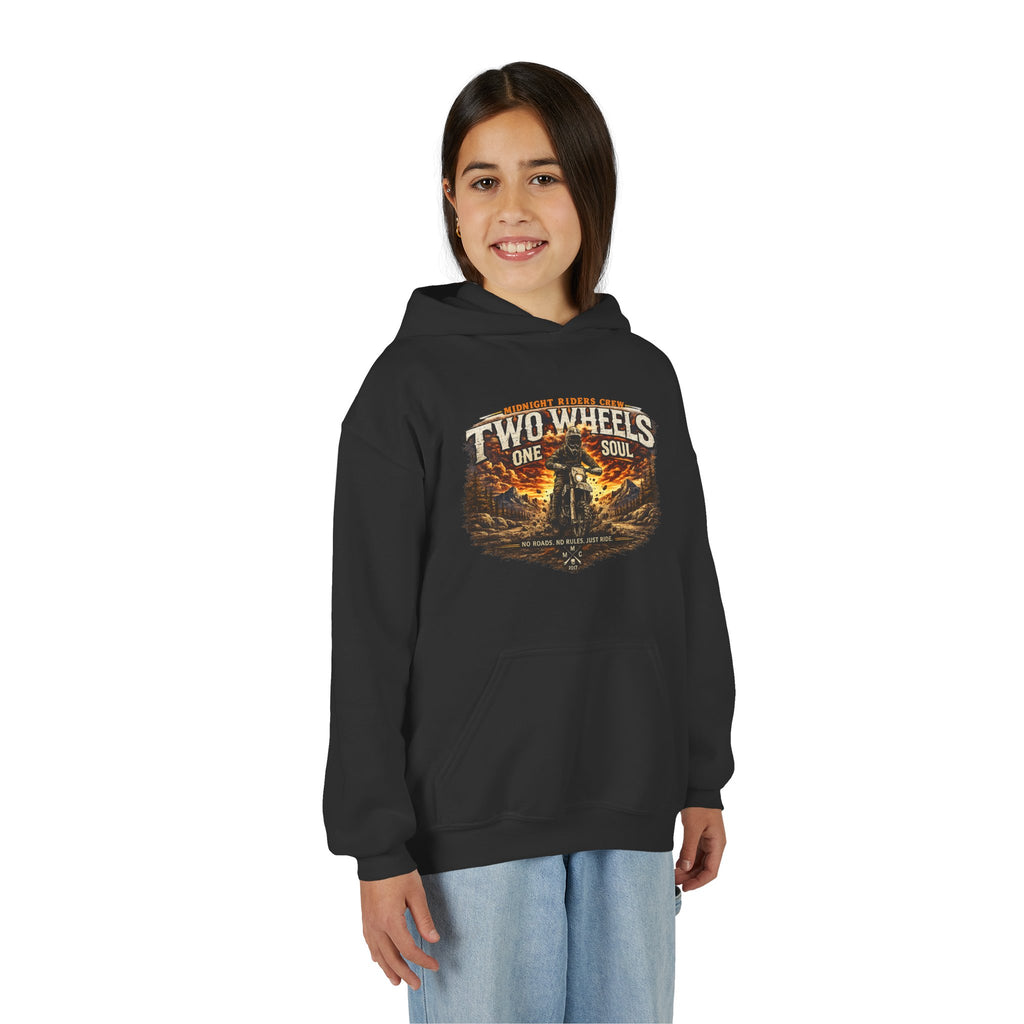 Kinder Hoodie - Two Wheels, One Soul