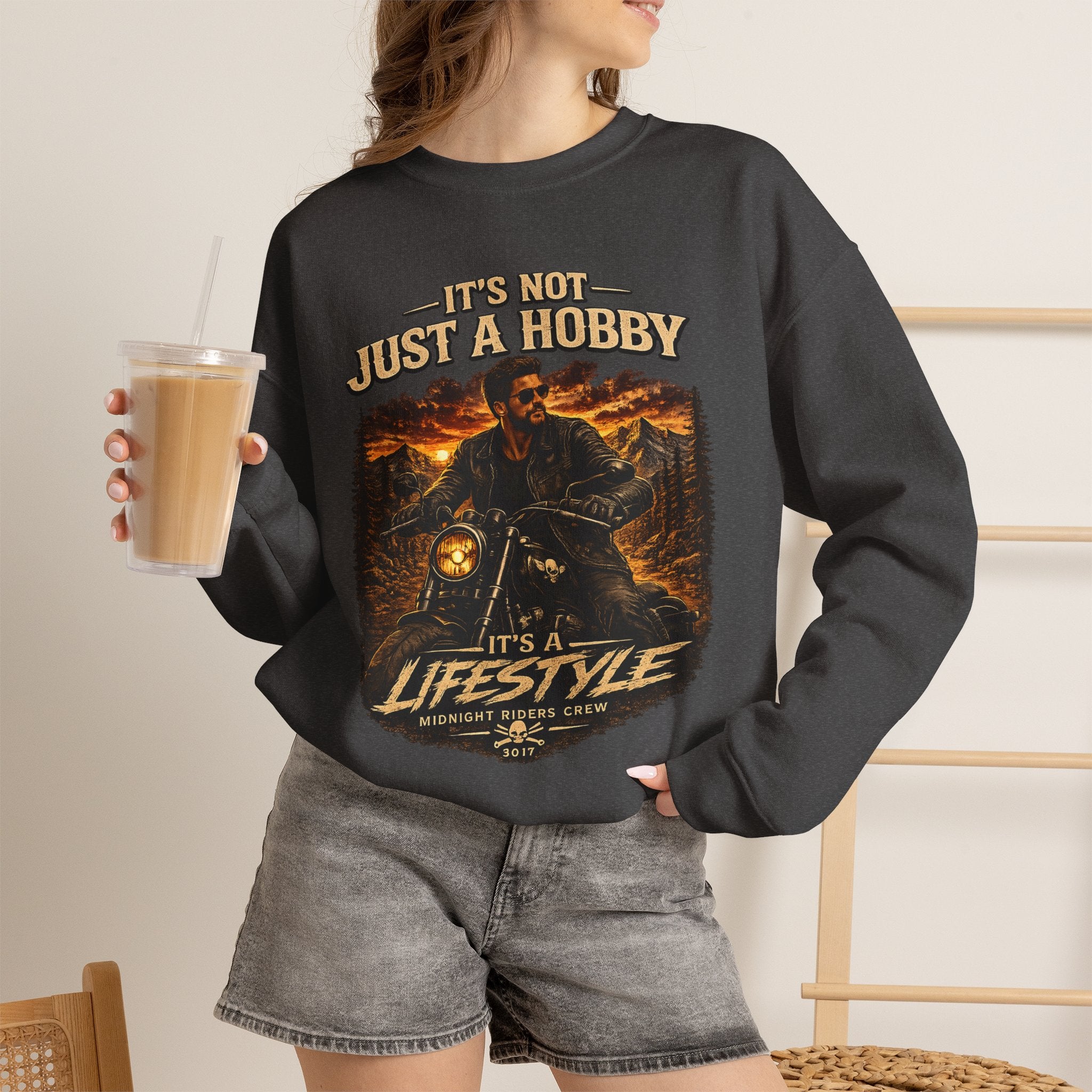 Personalisiertes Sweatshirt - It’s Not Just a Hobby  It’s a Lifestyle - Color