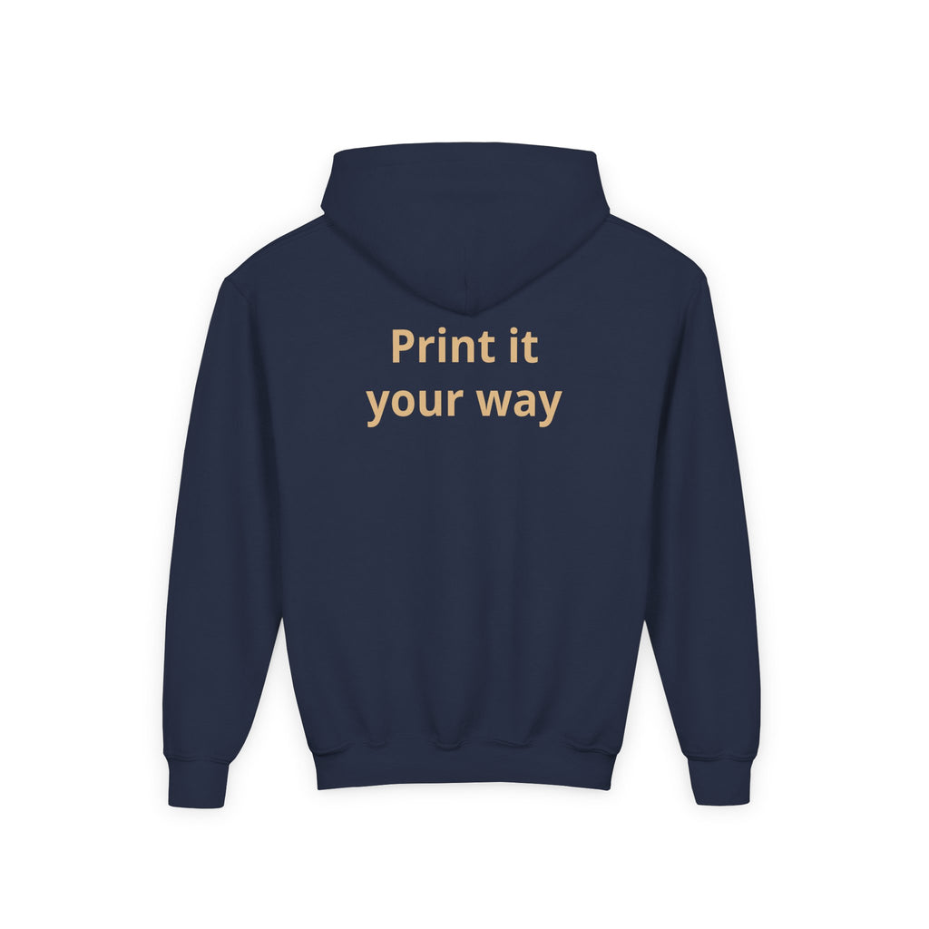 Personalisierter Kinder Hoodie - Two Wheels One Soul