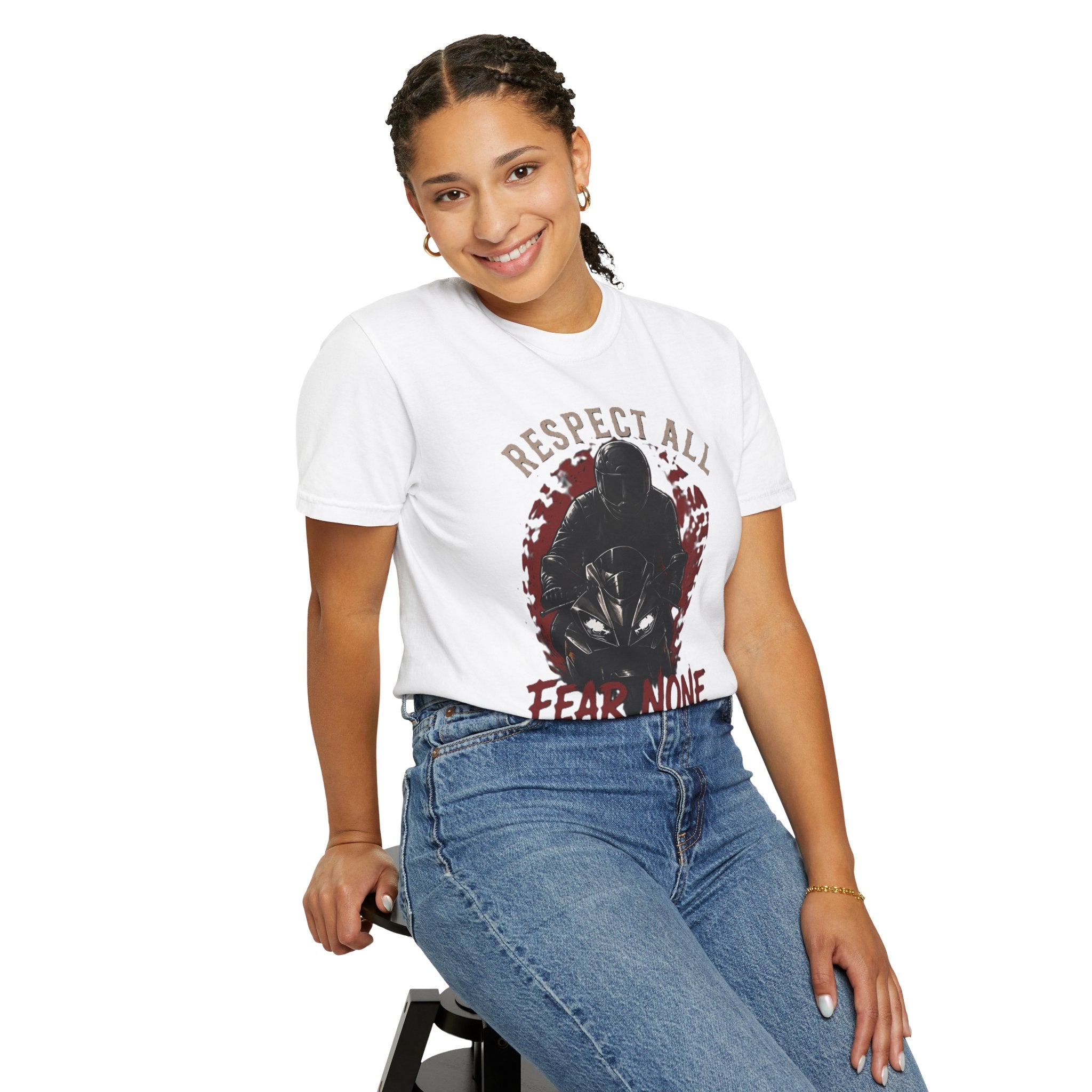 Personalisiertes T-Shirt  Respect All, Fear None