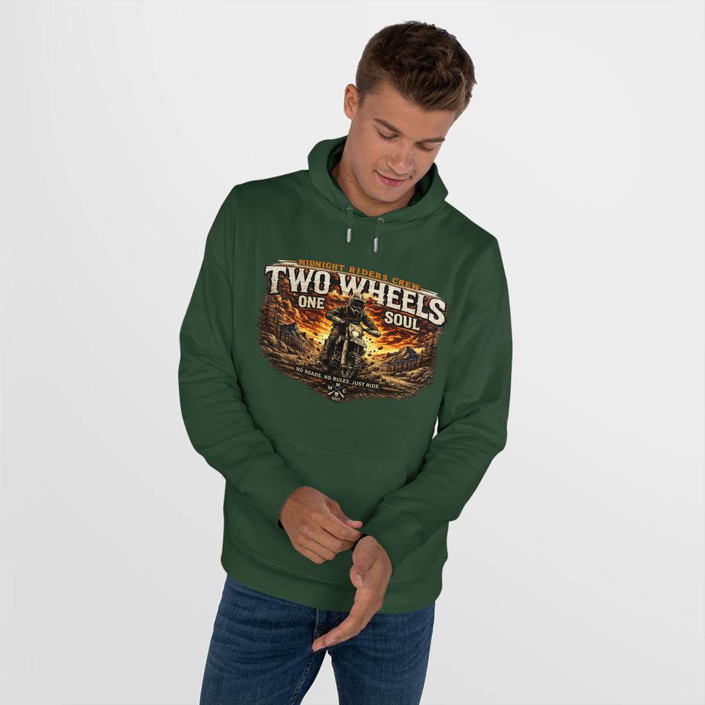Hoodie - Two Wheels  One Soul