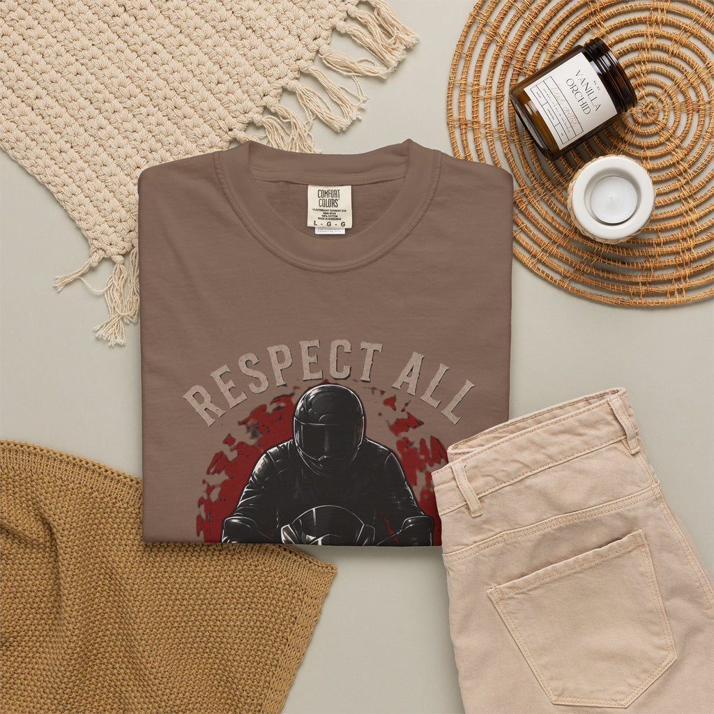 Personalisiertes T-Shirt  Respect All, Fear None