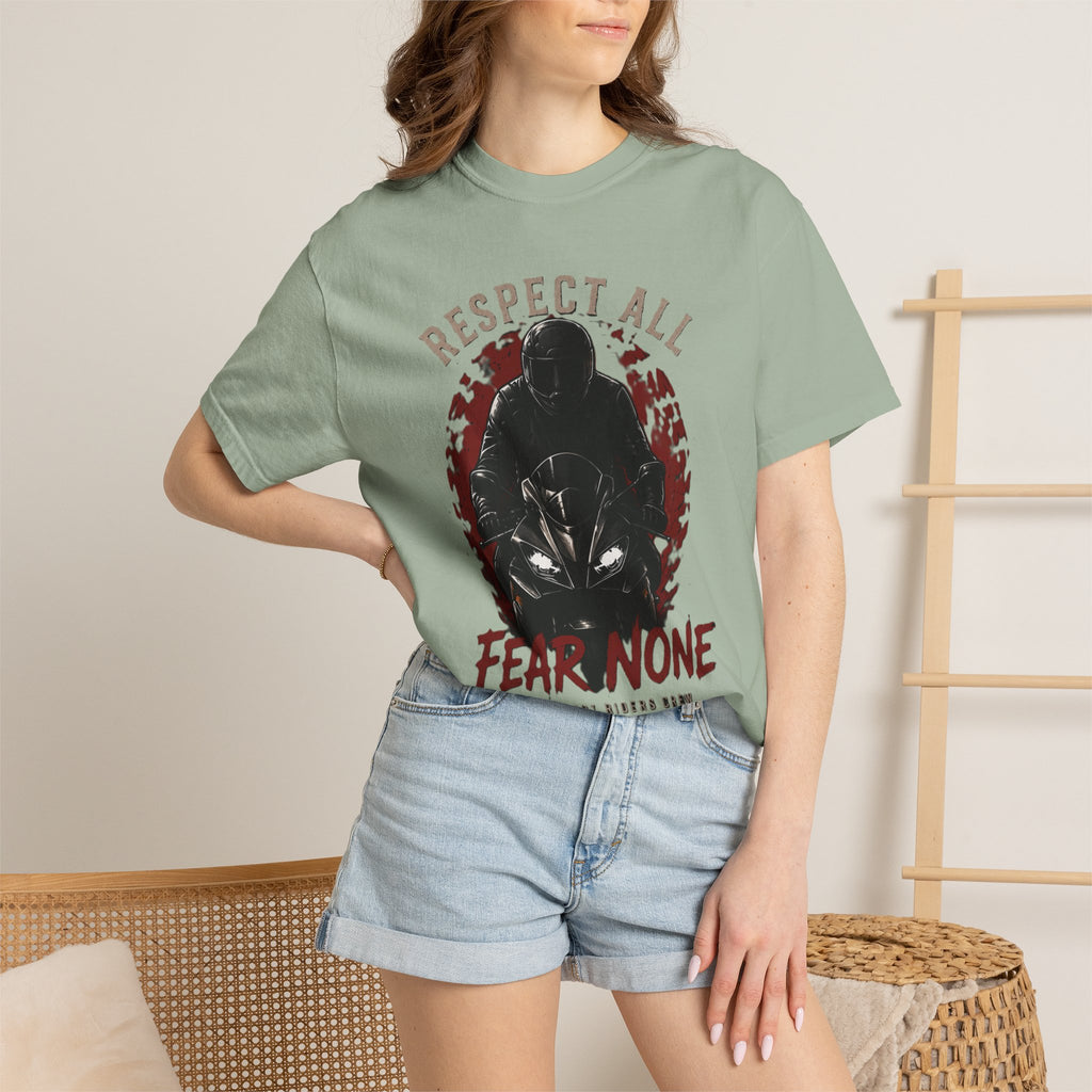 Personalisiertes T-Shirt  Respect All, Fear None