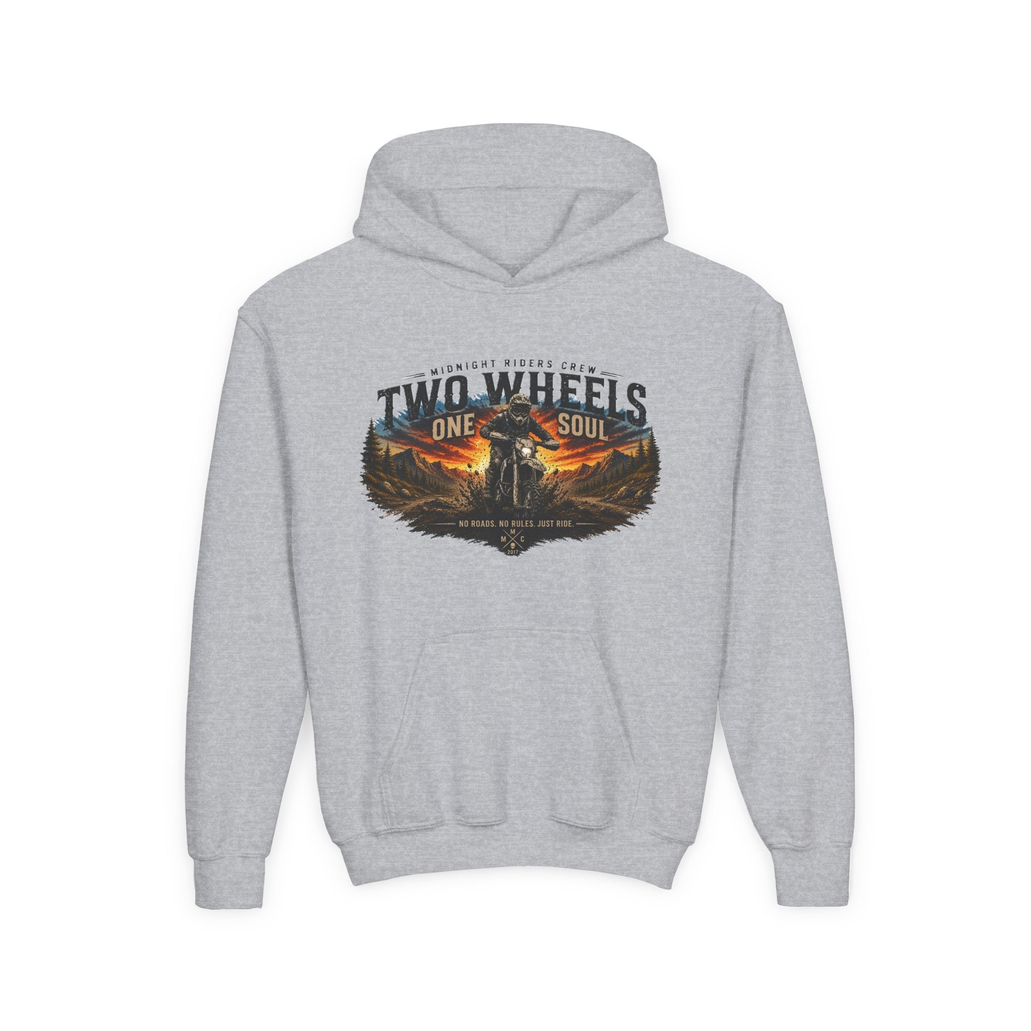 Kinder Hoodie - Two Wheels, One Soul