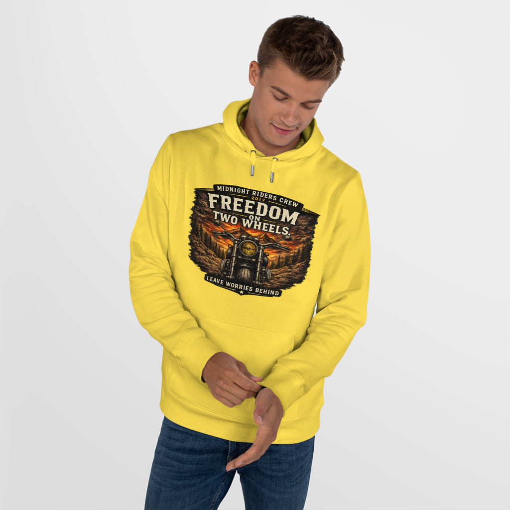 Personalisierter Hoodie - Two Wheels  One Soul