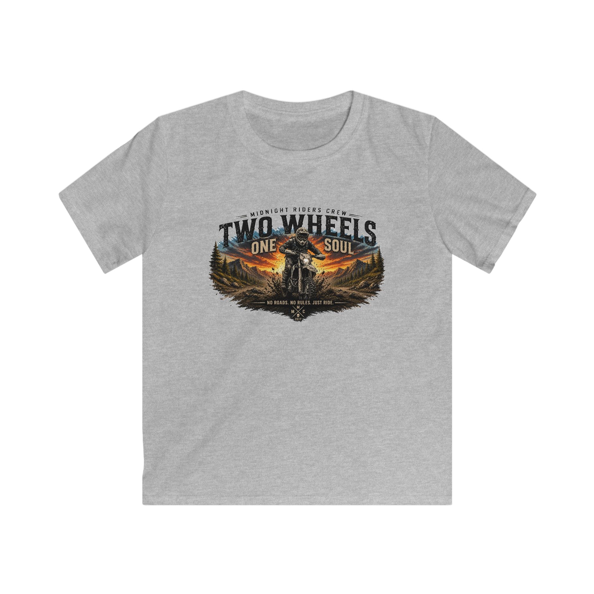 Kinder T-Shirt  - Two Wheels One Soul