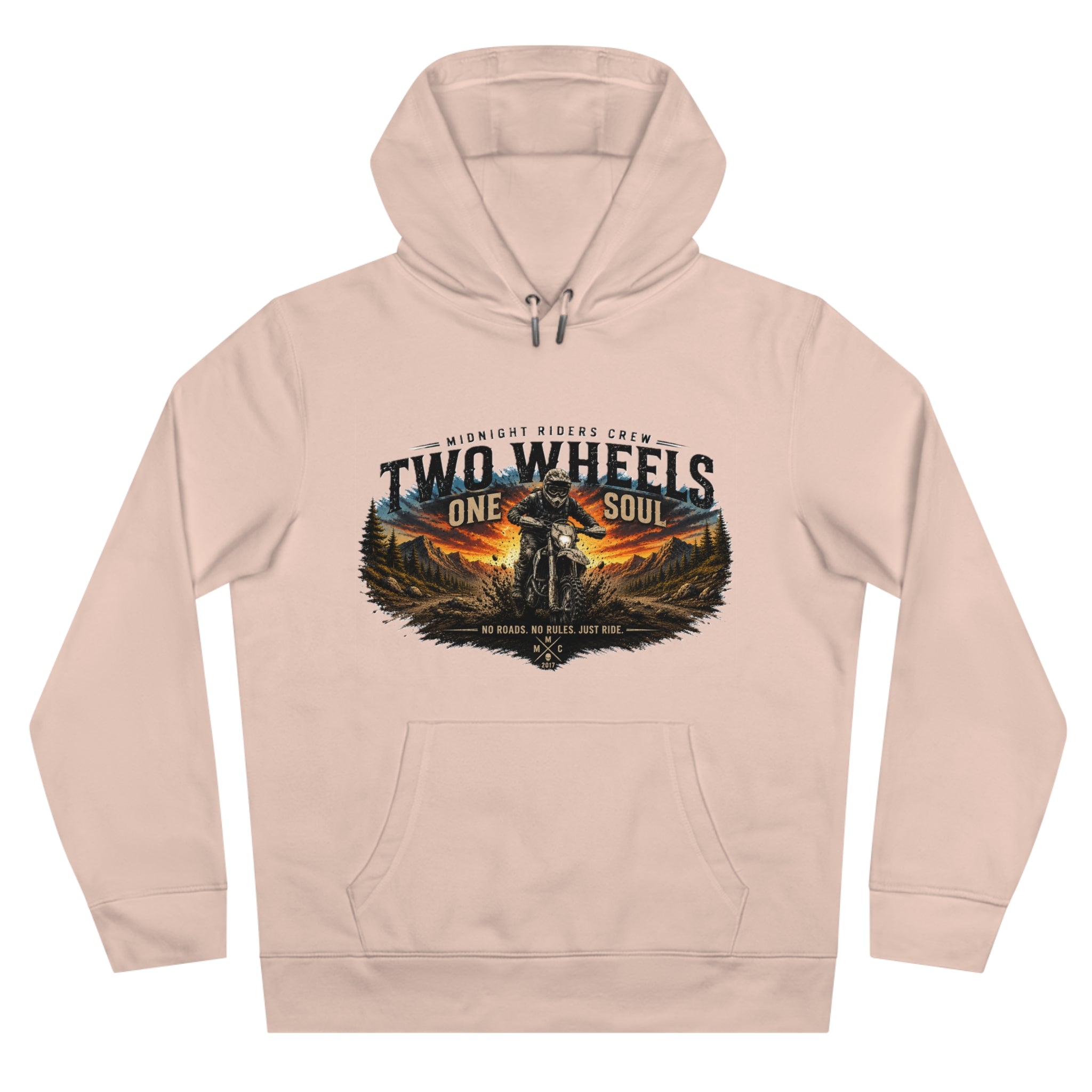 Hoodie - Two Wheels  One Soul