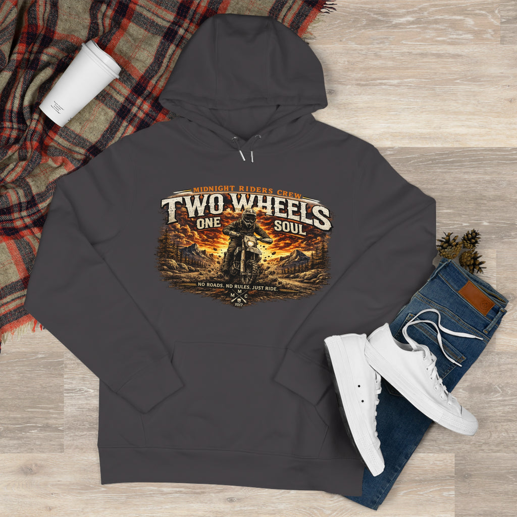Hoodie - Two Wheels  One Soul