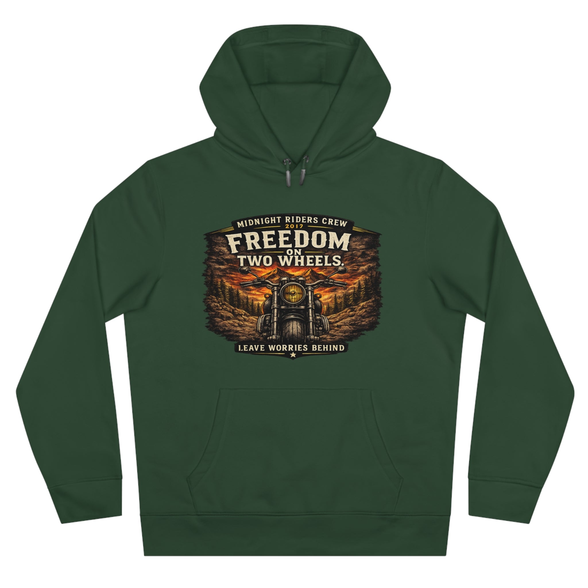 Personalisierter Hoodie - Two Wheels  One Soul