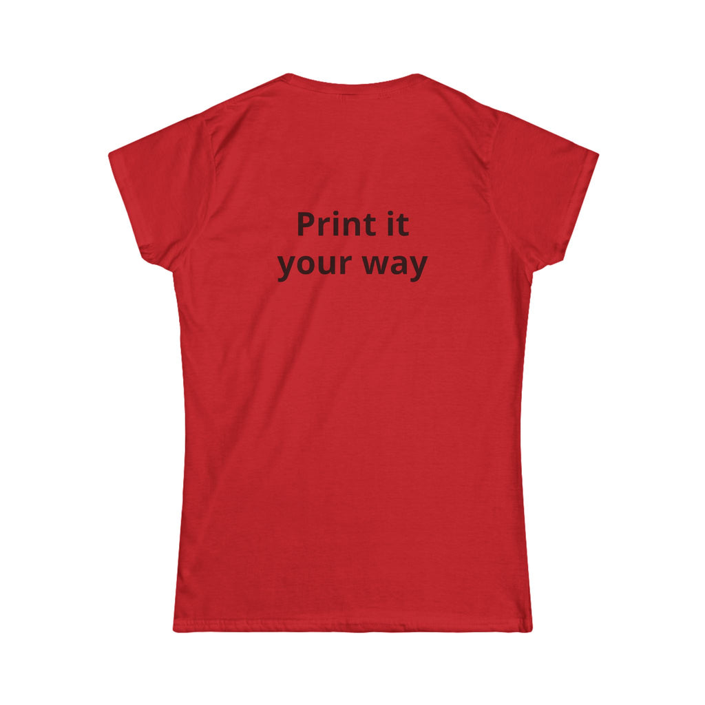 Personalisiertes Damen T-Shirt - Respect All Fear None