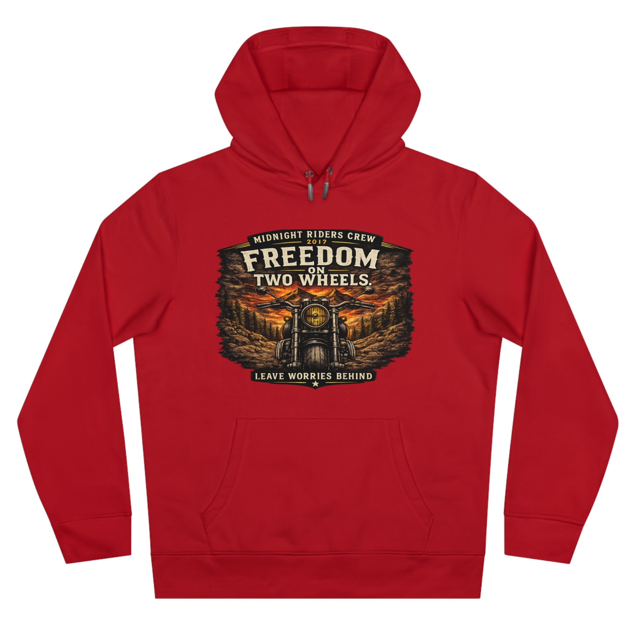 Personalisierter Hoodie - Two Wheels  One Soul