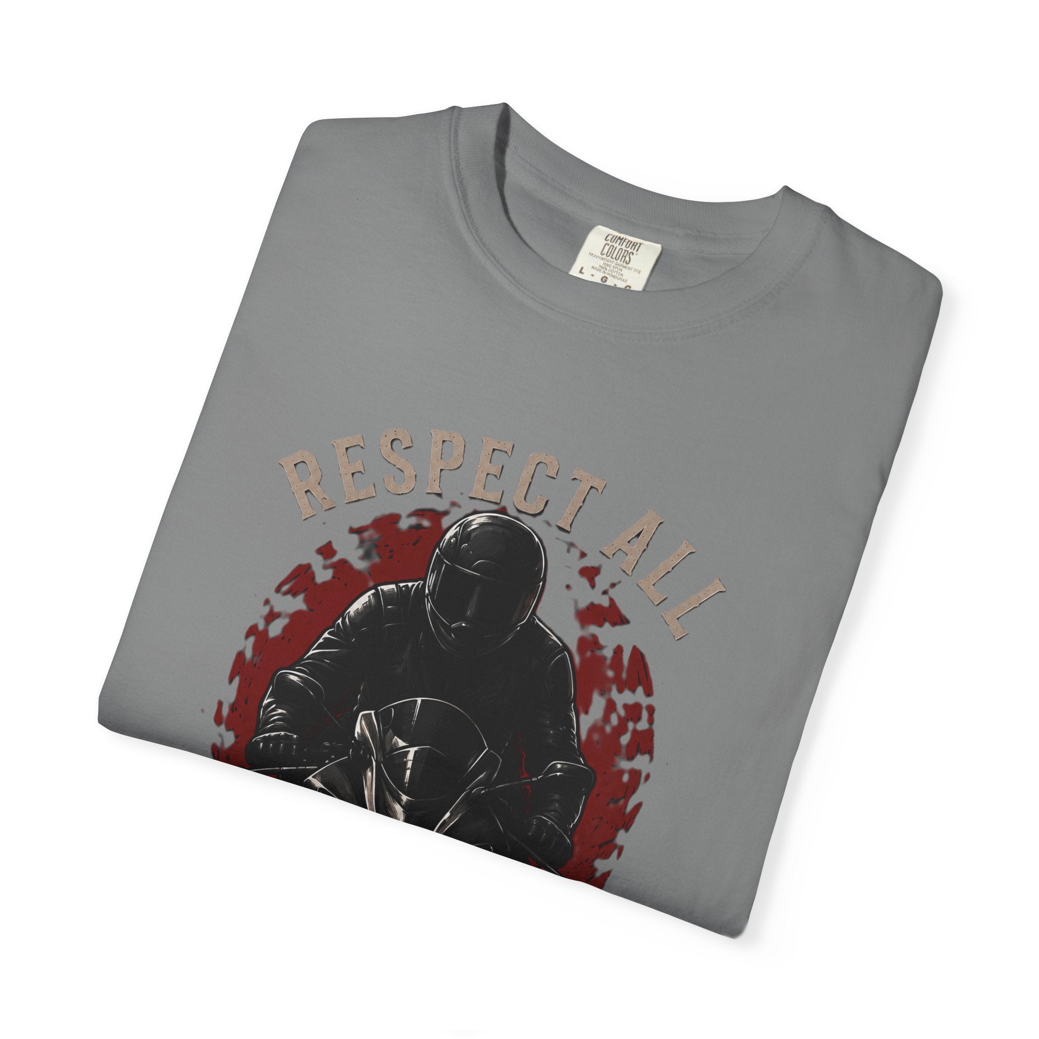 Personalisiertes T-Shirt  Respect All, Fear None