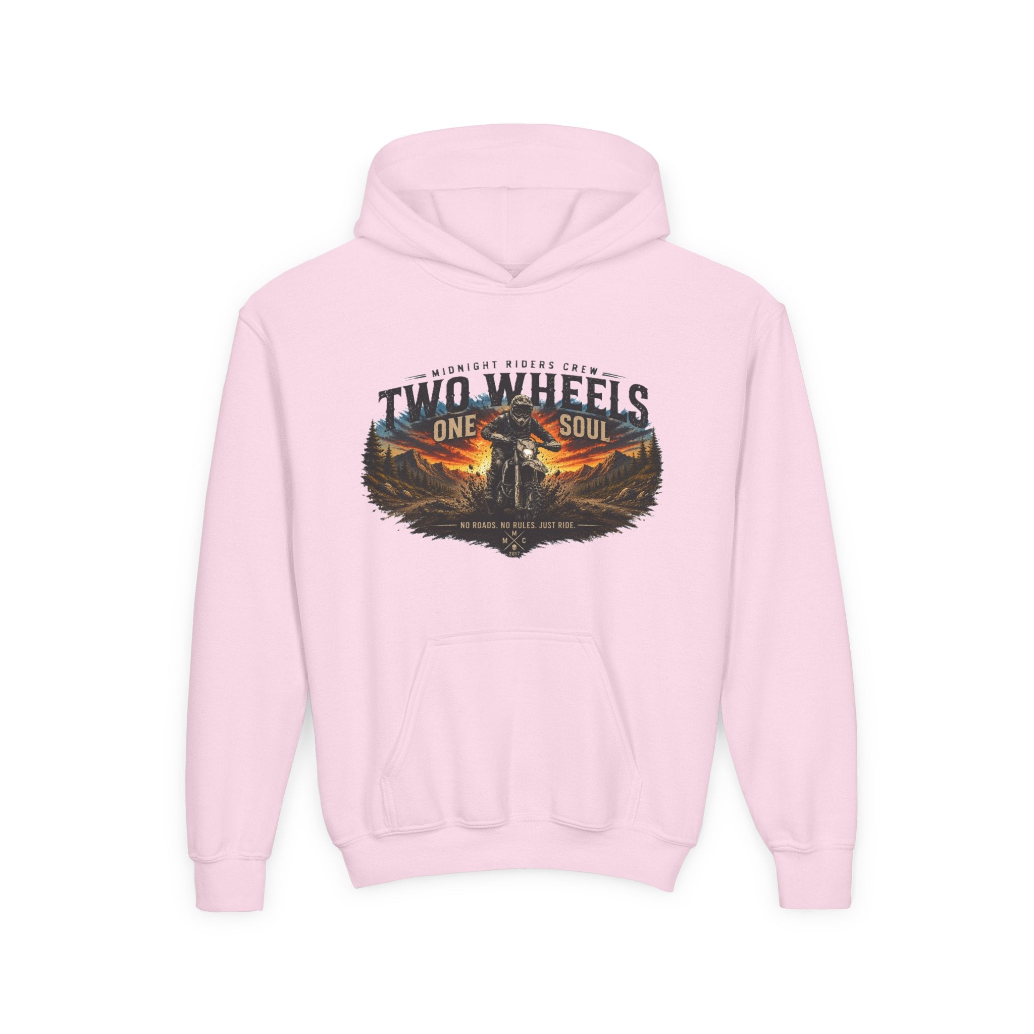 Kinder Hoodie - Two Wheels, One Soul