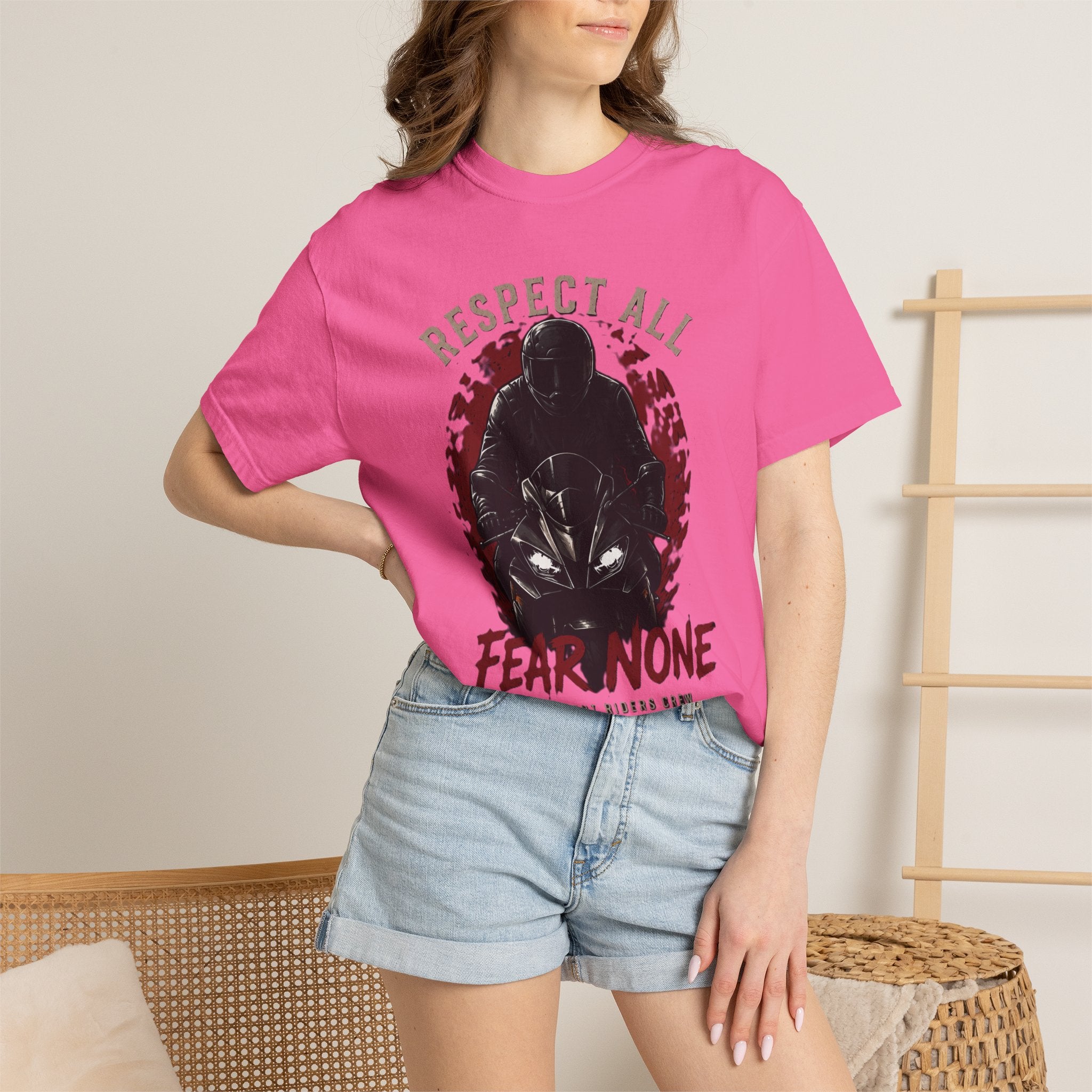 Personalisiertes T-Shirt  Respect All, Fear None