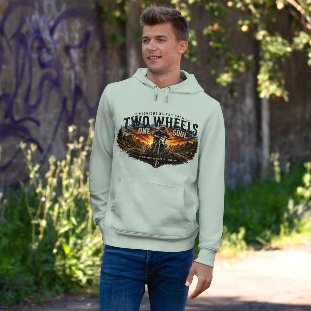 Hoodie - Two Wheels  One Soul