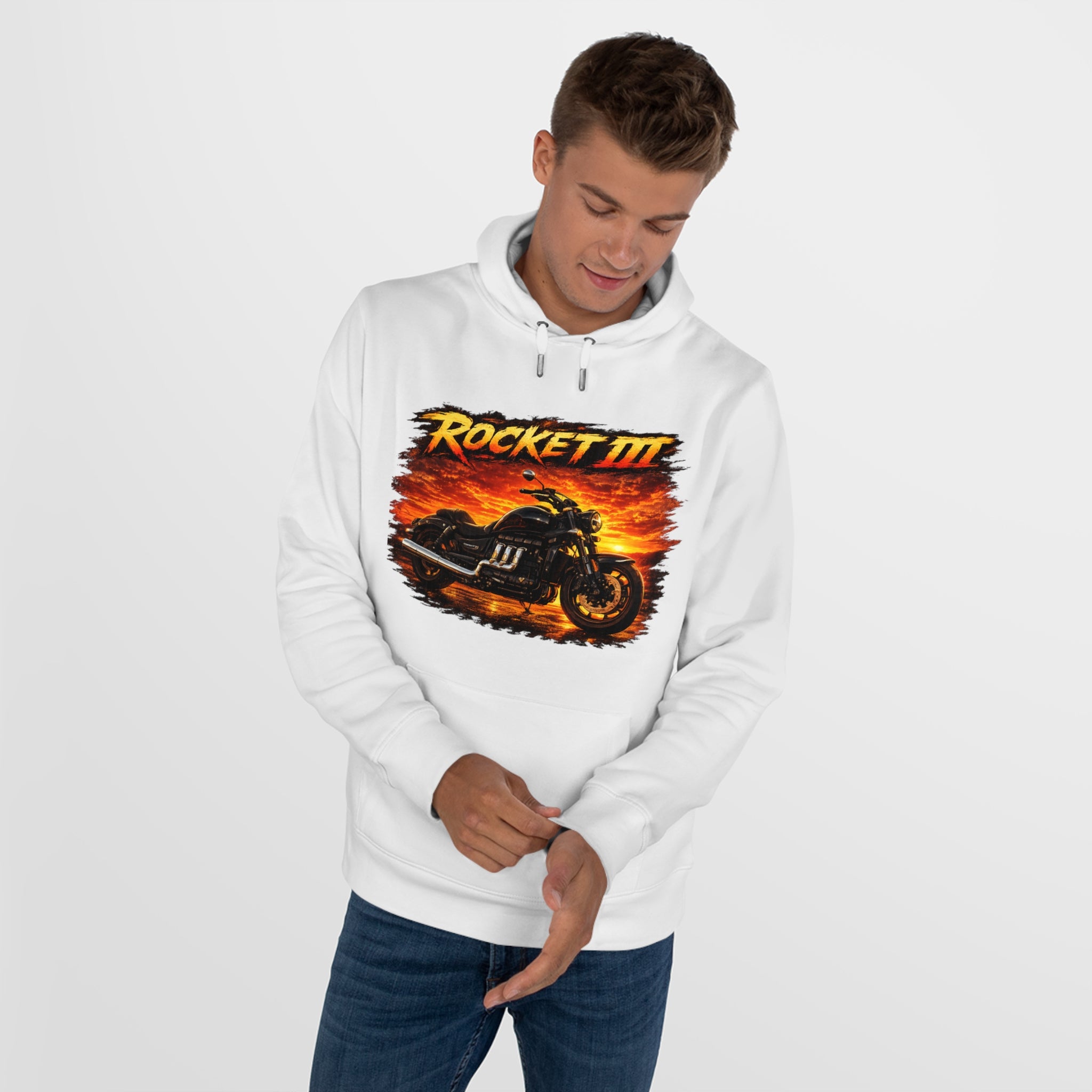 Personalisierter Hoodie - Triumph Rocket III