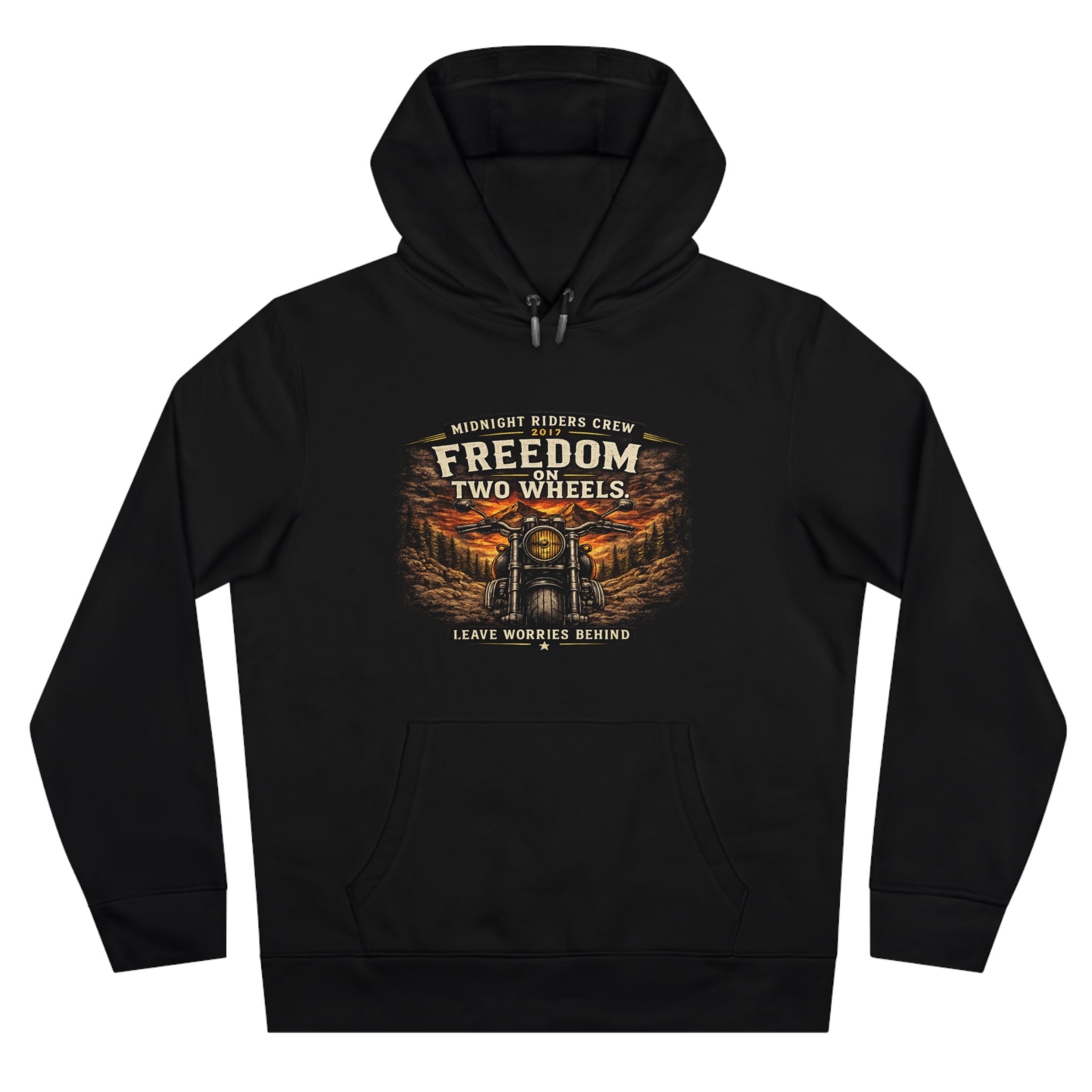 Personalisierter Hoodie - Two Wheels  One Soul