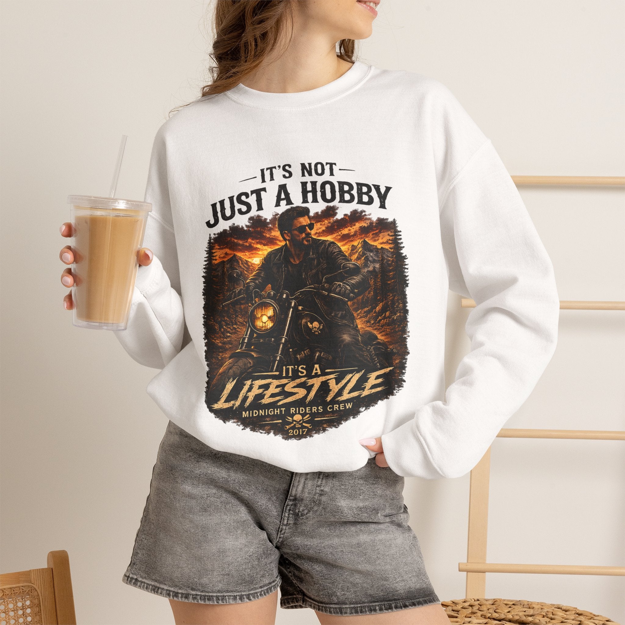 Personalisiertes Sweatshirt - It’s Not Just a Hobby  It’s a Lifestyle - Color