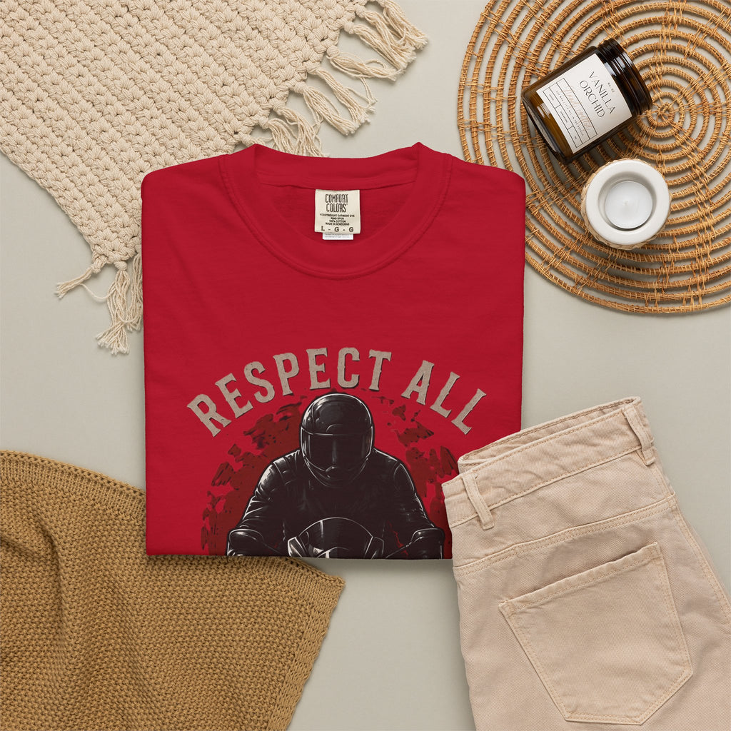 Personalisiertes T-Shirt  Respect All, Fear None