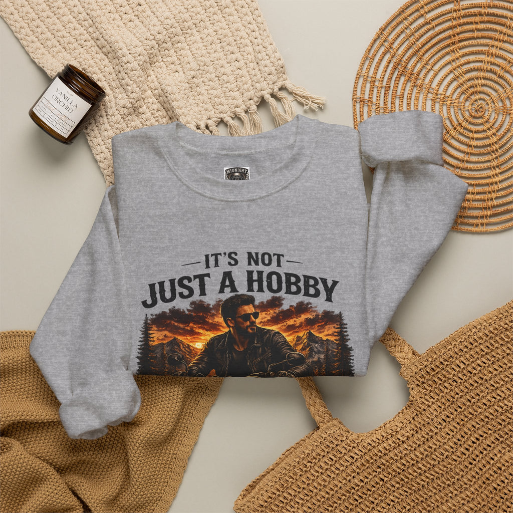Personalisiertes Sweatshirt - It’s Not Just a Hobby  It’s a Lifestyle - Color