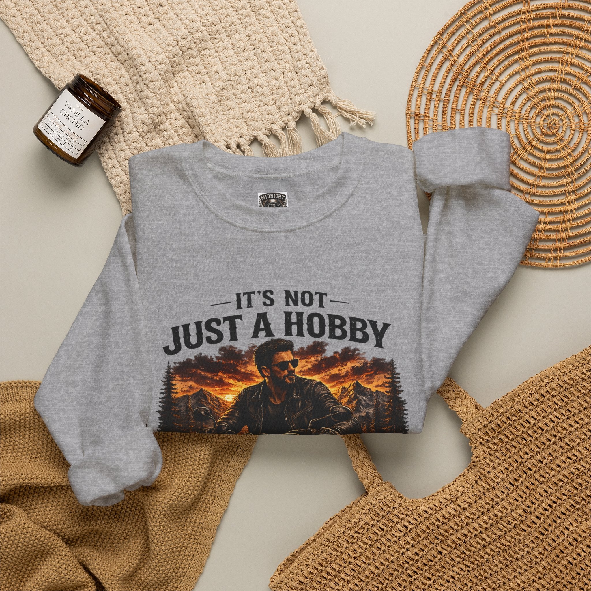 Personalisiertes Sweatshirt - It’s Not Just a Hobby  It’s a Lifestyle - Color