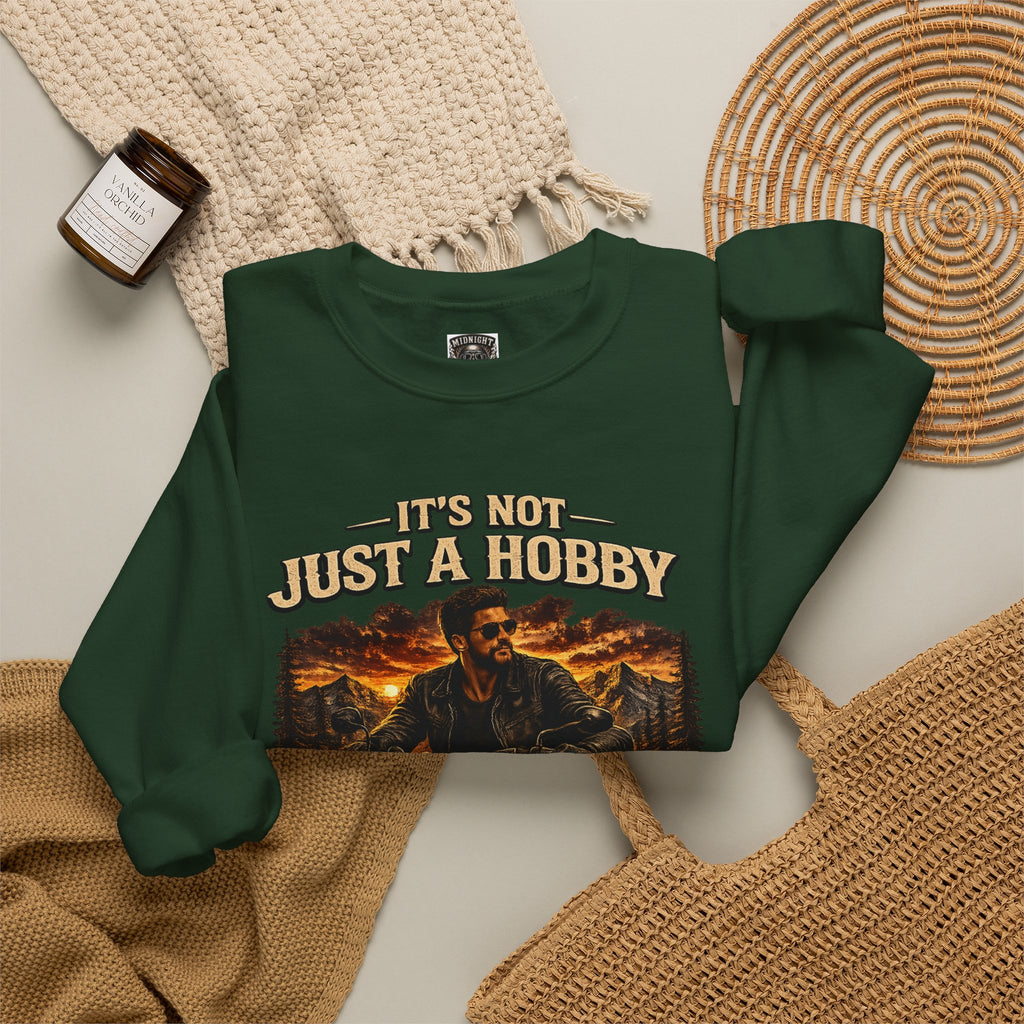 Personalisiertes Sweatshirt - It’s Not Just a Hobby  It’s a Lifestyle - Color